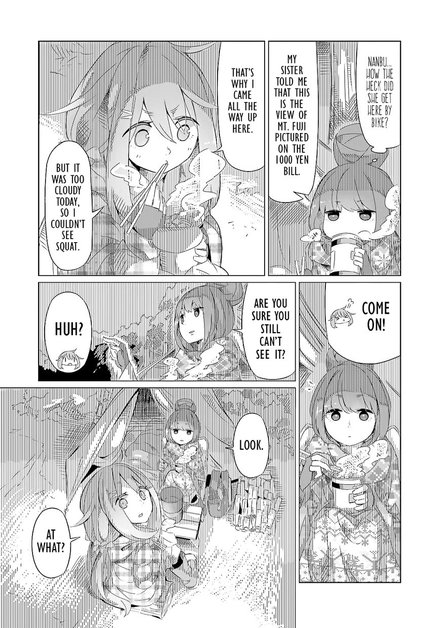 Yurucamp Chapter 1 page 27 - Chapter 1 : Mt. Fuji and Cup Ramen