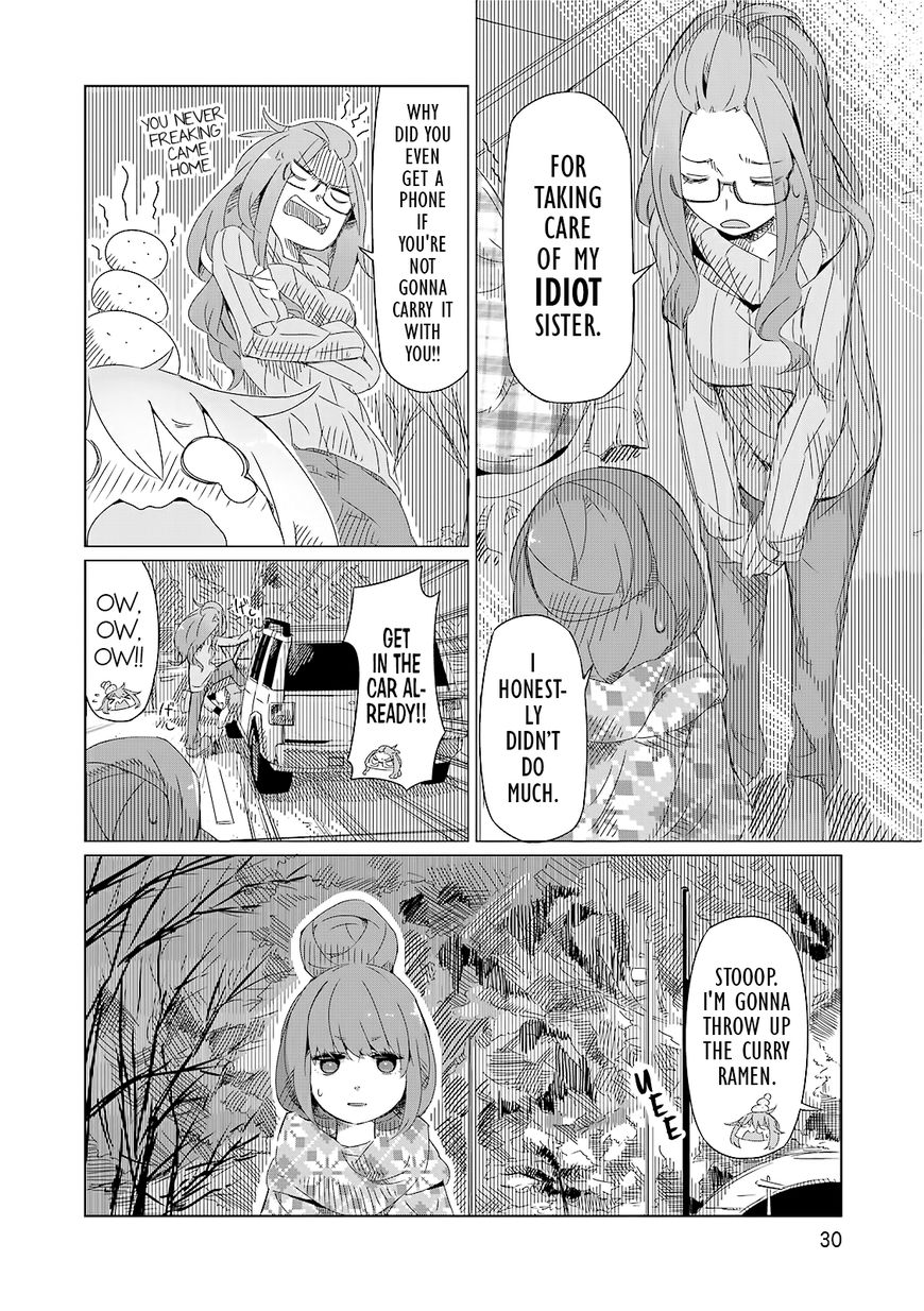 Yurucamp Chapter 1 page 29 - Chapter 1 : Mt. Fuji and Cup Ramen