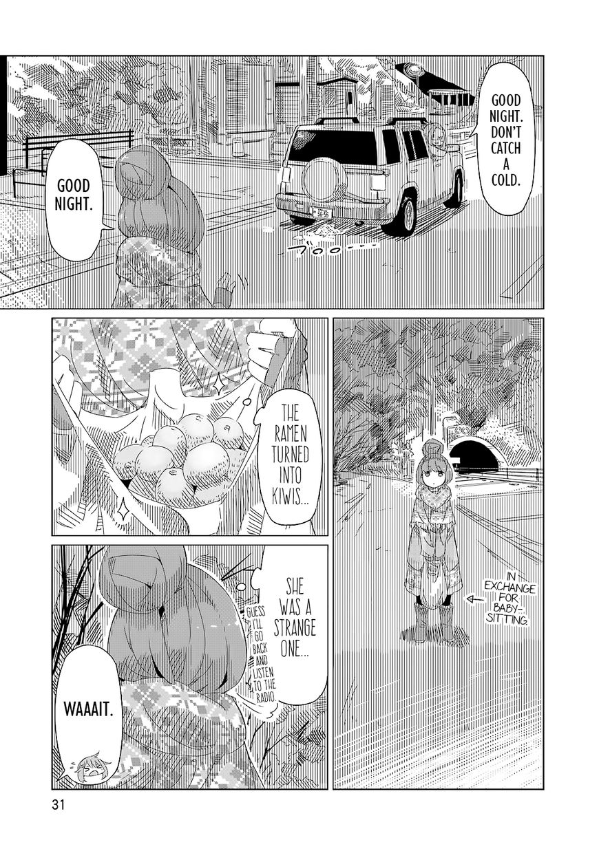 Yurucamp Chapter 1 page 30 - Chapter 1 : Mt. Fuji and Cup Ramen