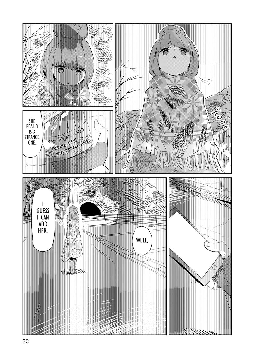 Yurucamp Chapter 1 page 32 - Chapter 1 : Mt. Fuji and Cup Ramen