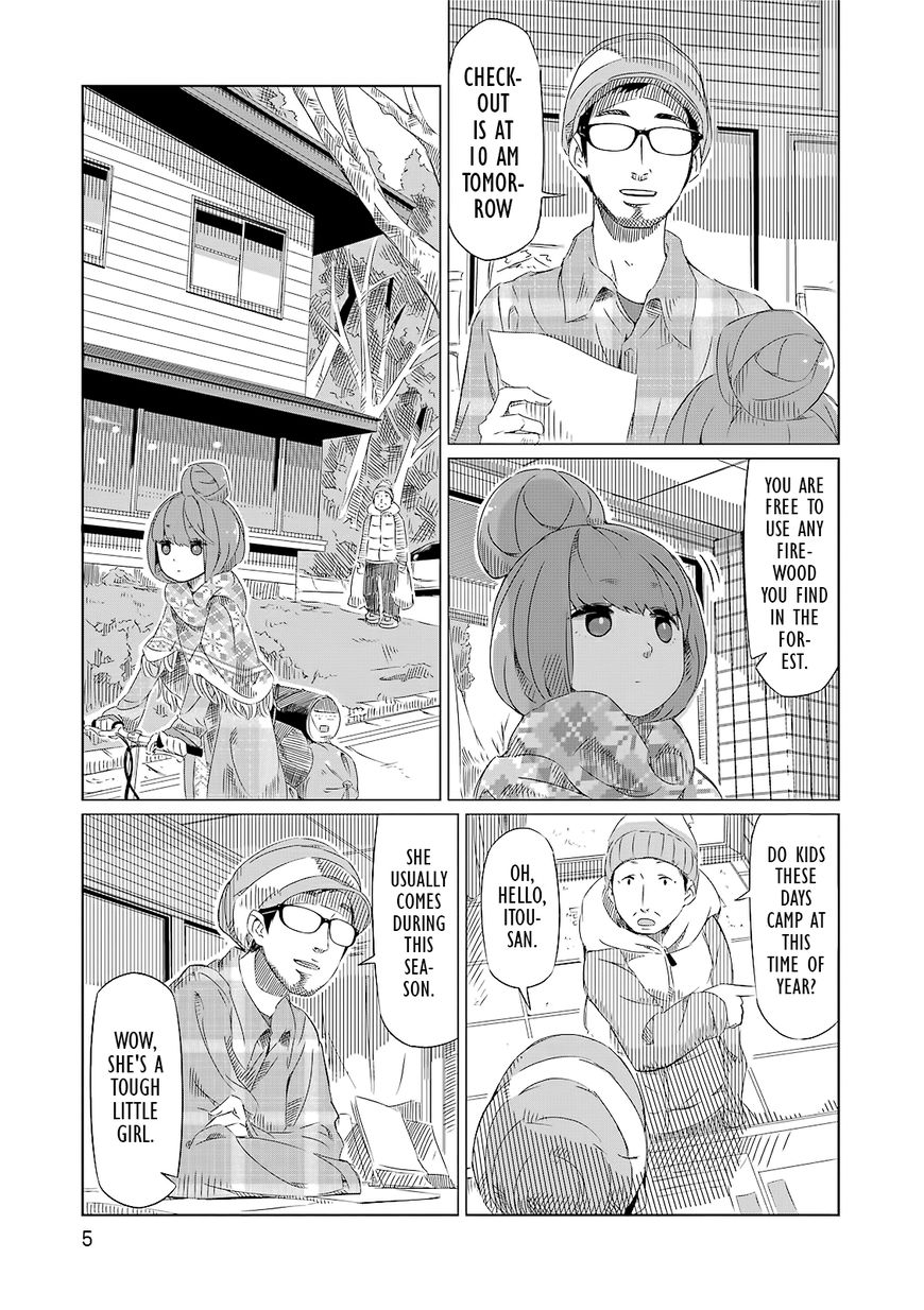 Yurucamp Chapter 1 page 6 - Chapter 1 : Mt. Fuji and Cup Ramen