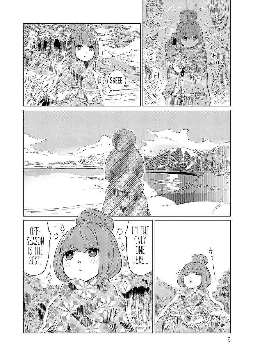 Yurucamp Chapter 1 page 7 - Chapter 1 : Mt. Fuji and Cup Ramen