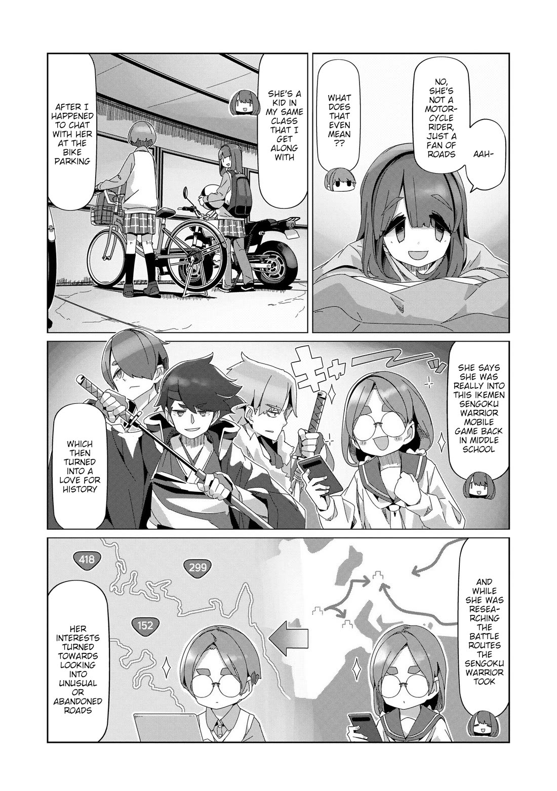 Yurucamp Chapter 100 page 18 - Chapter 100: The Problem Of What Pairs Well With Frankfurthers