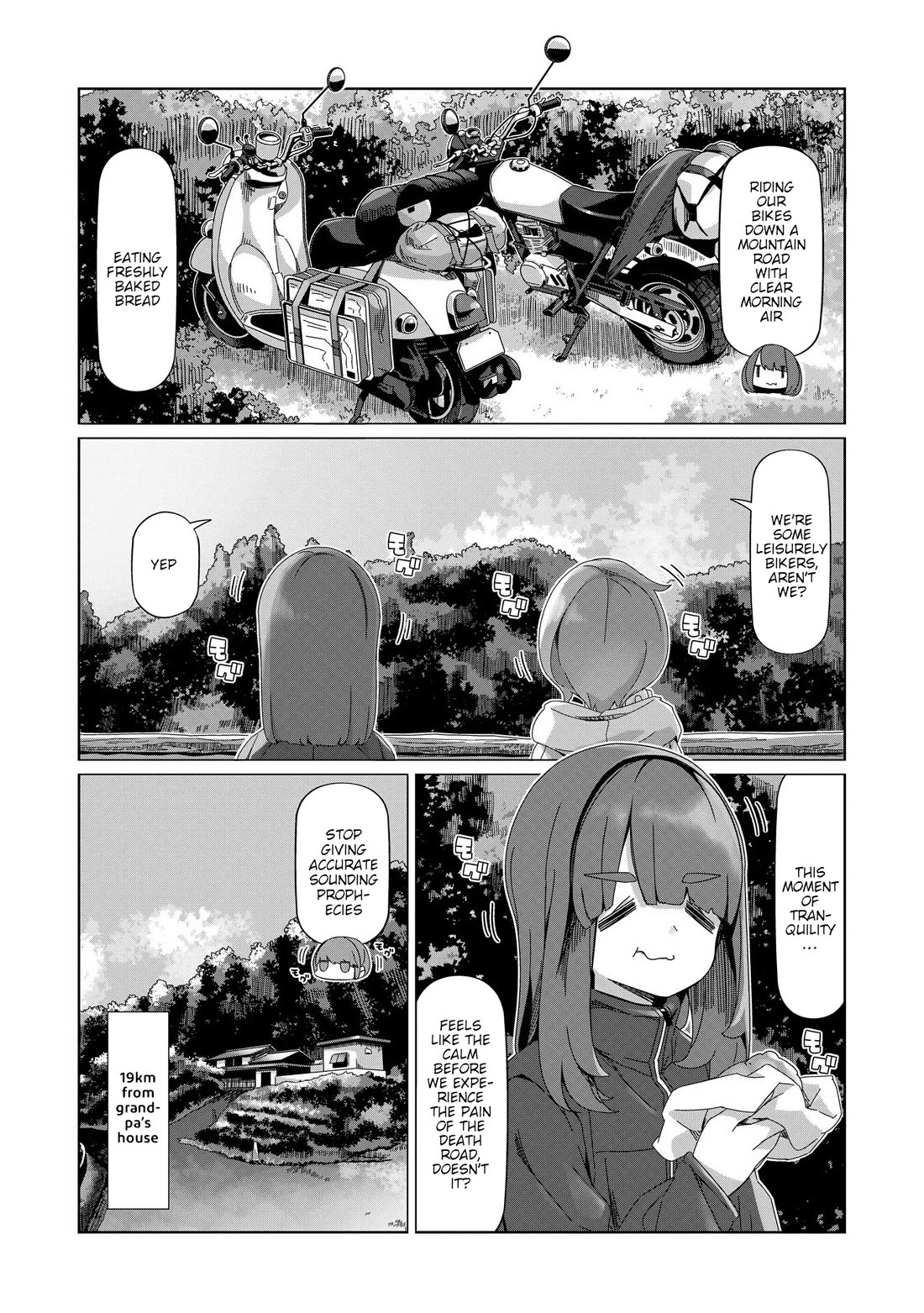 Yurucamp Chapter 100 page 25 - Chapter 100: The Problem Of What Pairs Well With Frankfurthers