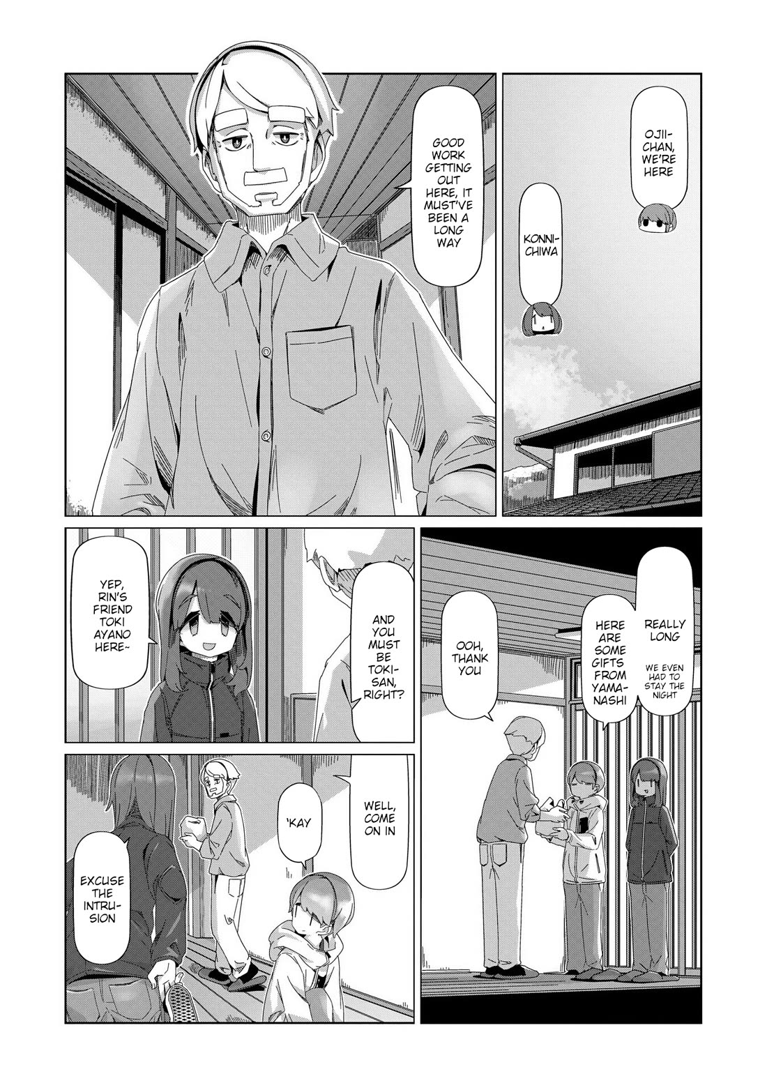 Yurucamp Chapter 101 page 1 - Chapter 101: Totally Unplanned Touring Deep In Mikawa