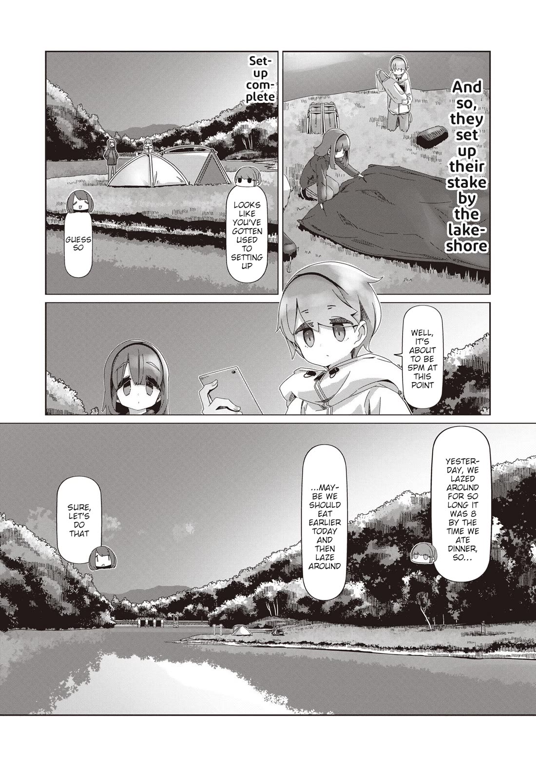 Yurucamp Chapter 102 page 25 - Chapter 102: Be Sure To Enjoy Touring Following Proper Usage And Dosage