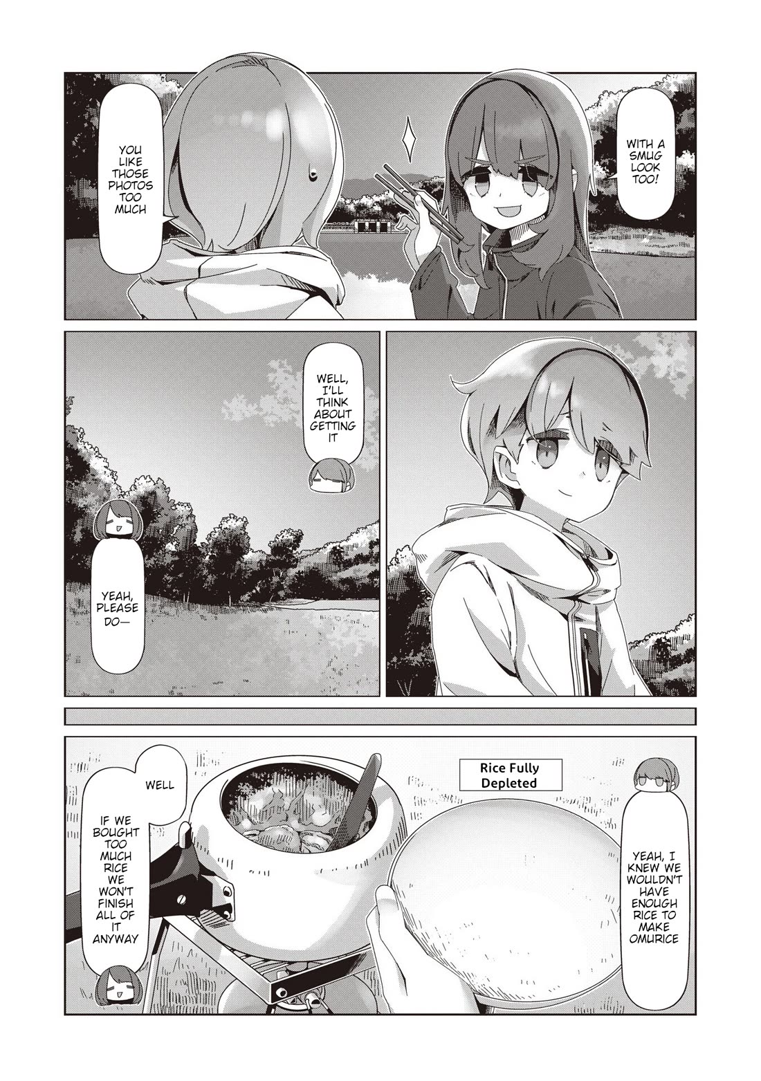 Yurucamp Chapter 103 page 10 - Chapter 103: Eat, Sleep, Run!