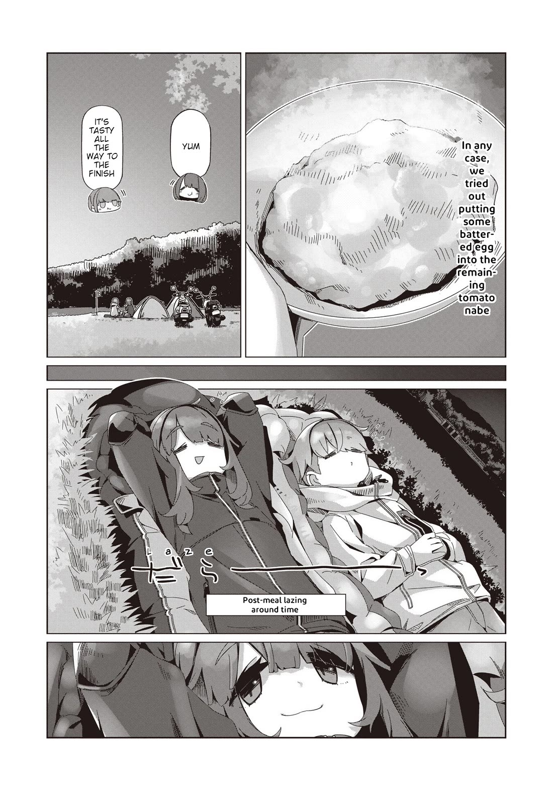 Yurucamp Chapter 103 page 11 - Chapter 103: Eat, Sleep, Run!
