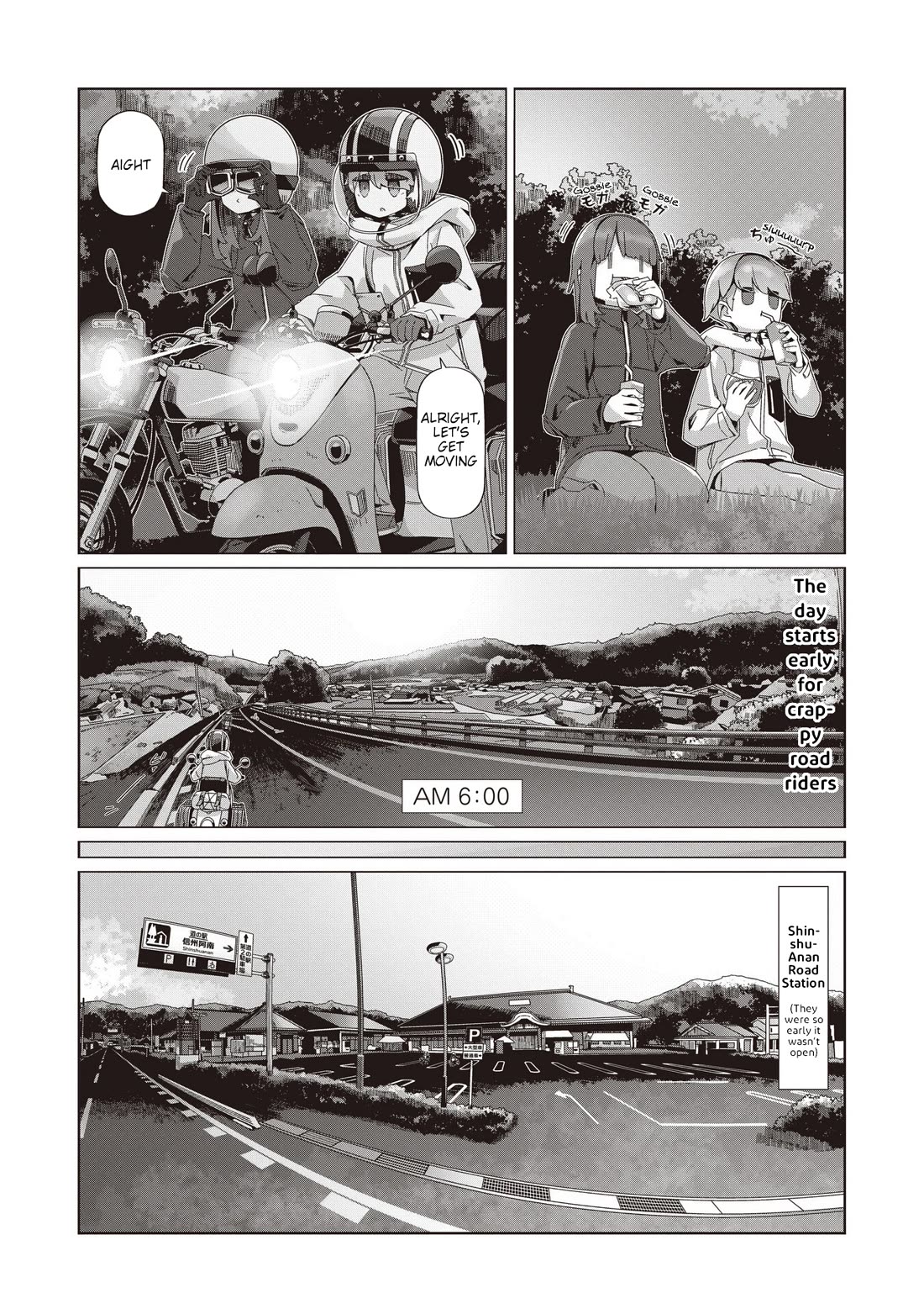 Yurucamp Chapter 103 page 14 - Chapter 103: Eat, Sleep, Run!