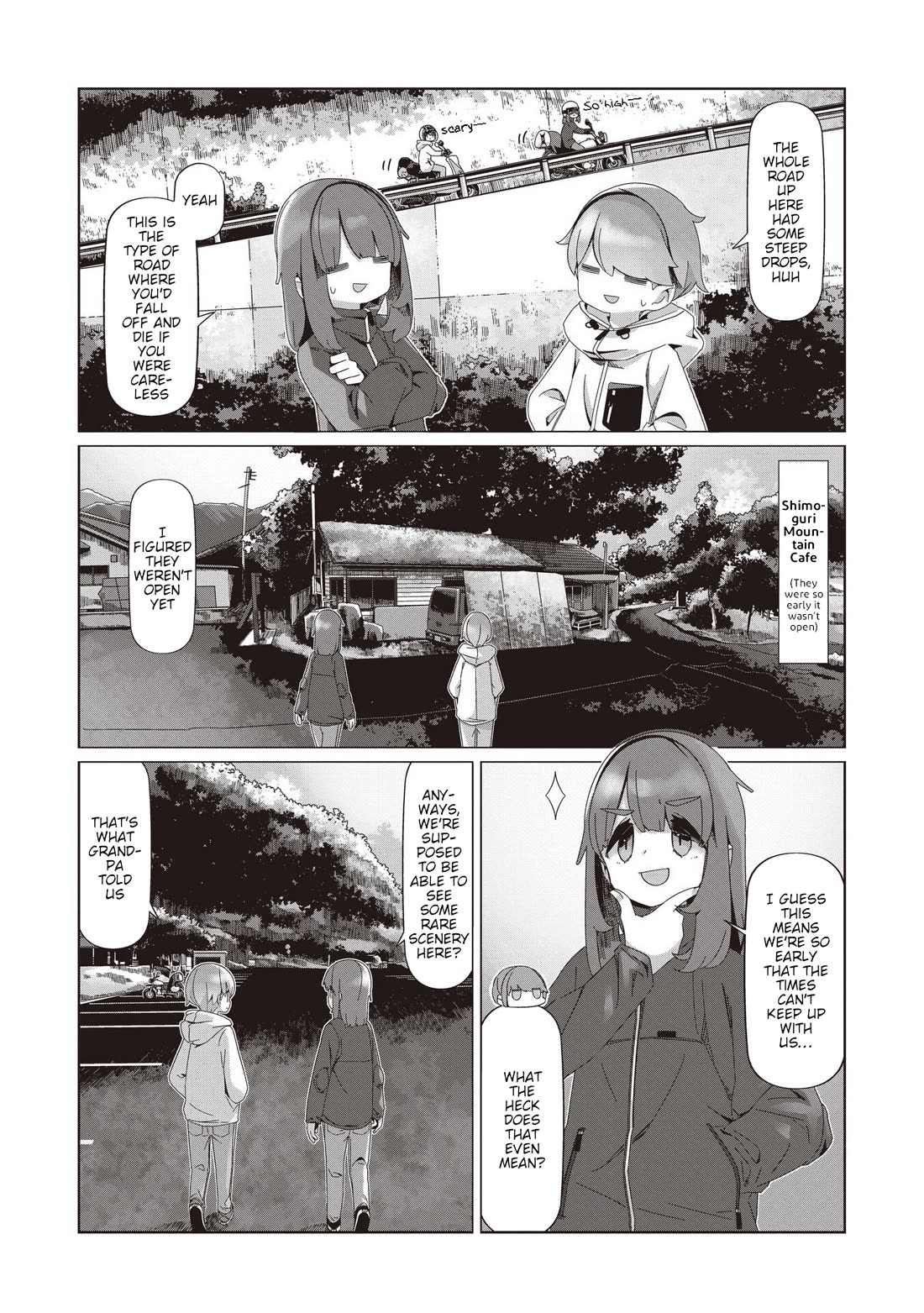 Yurucamp Chapter 103 page 17 - Chapter 103: Eat, Sleep, Run!
