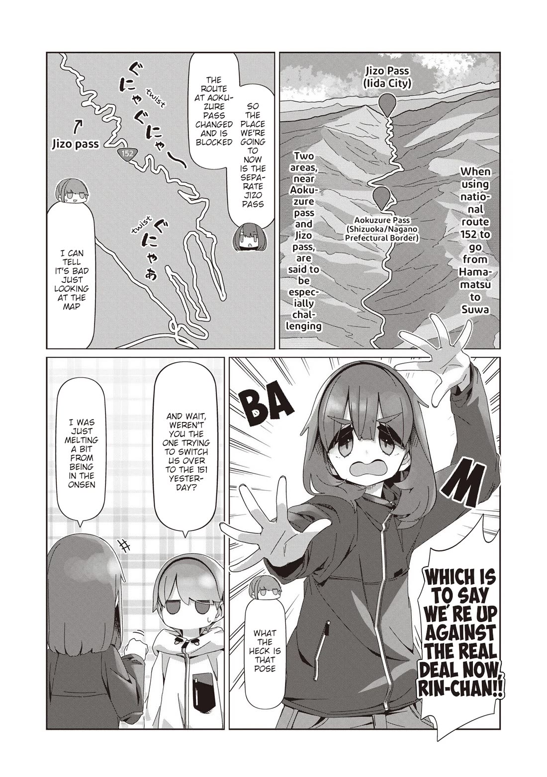 Yurucamp Chapter 103 page 22 - Chapter 103: Eat, Sleep, Run!