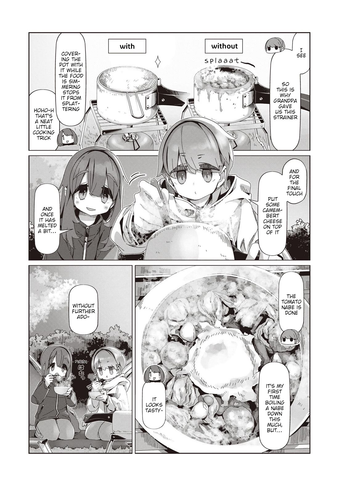 Yurucamp Chapter 103 page 6 - Chapter 103: Eat, Sleep, Run!