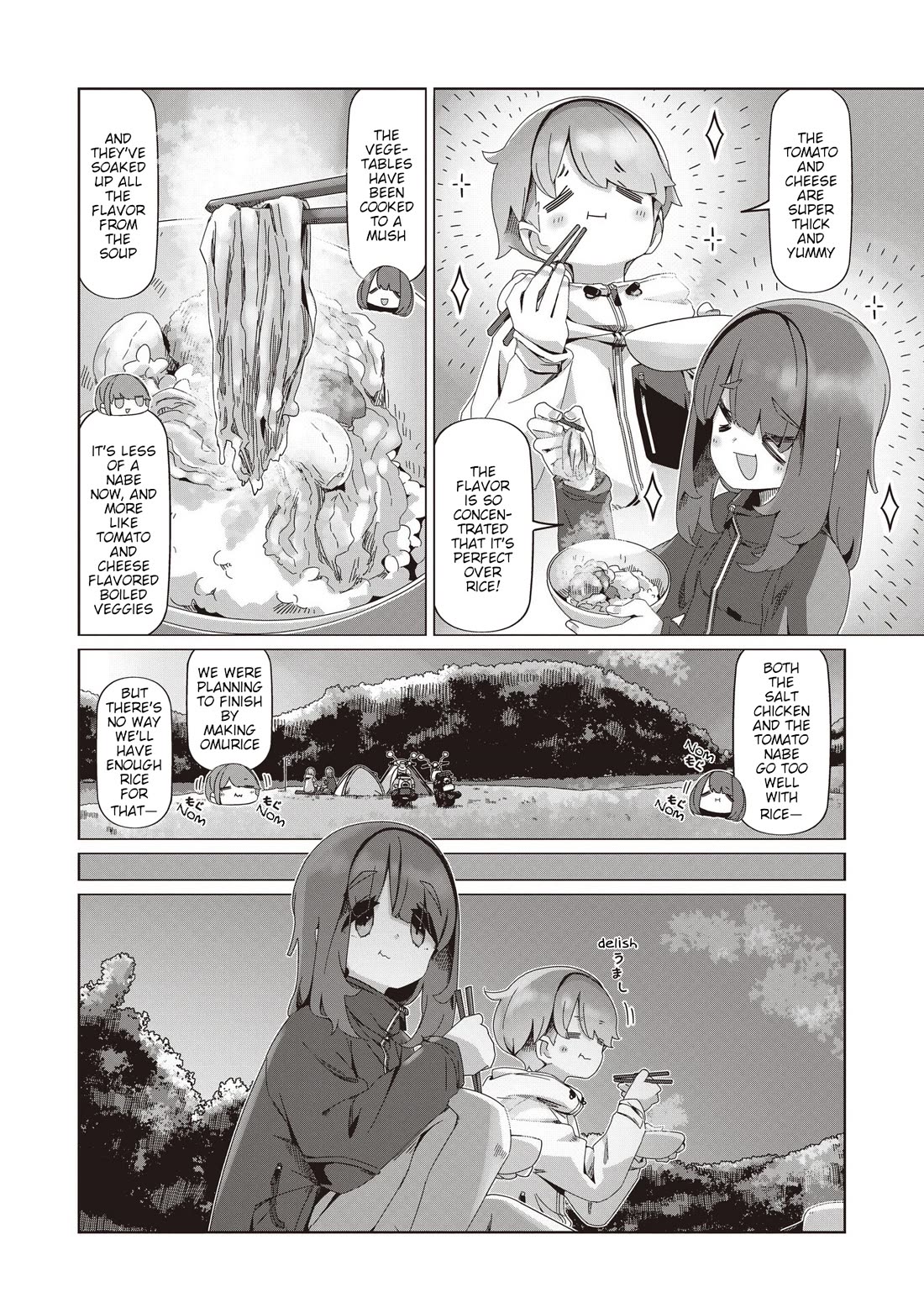 Yurucamp Chapter 103 page 7 - Chapter 103: Eat, Sleep, Run!