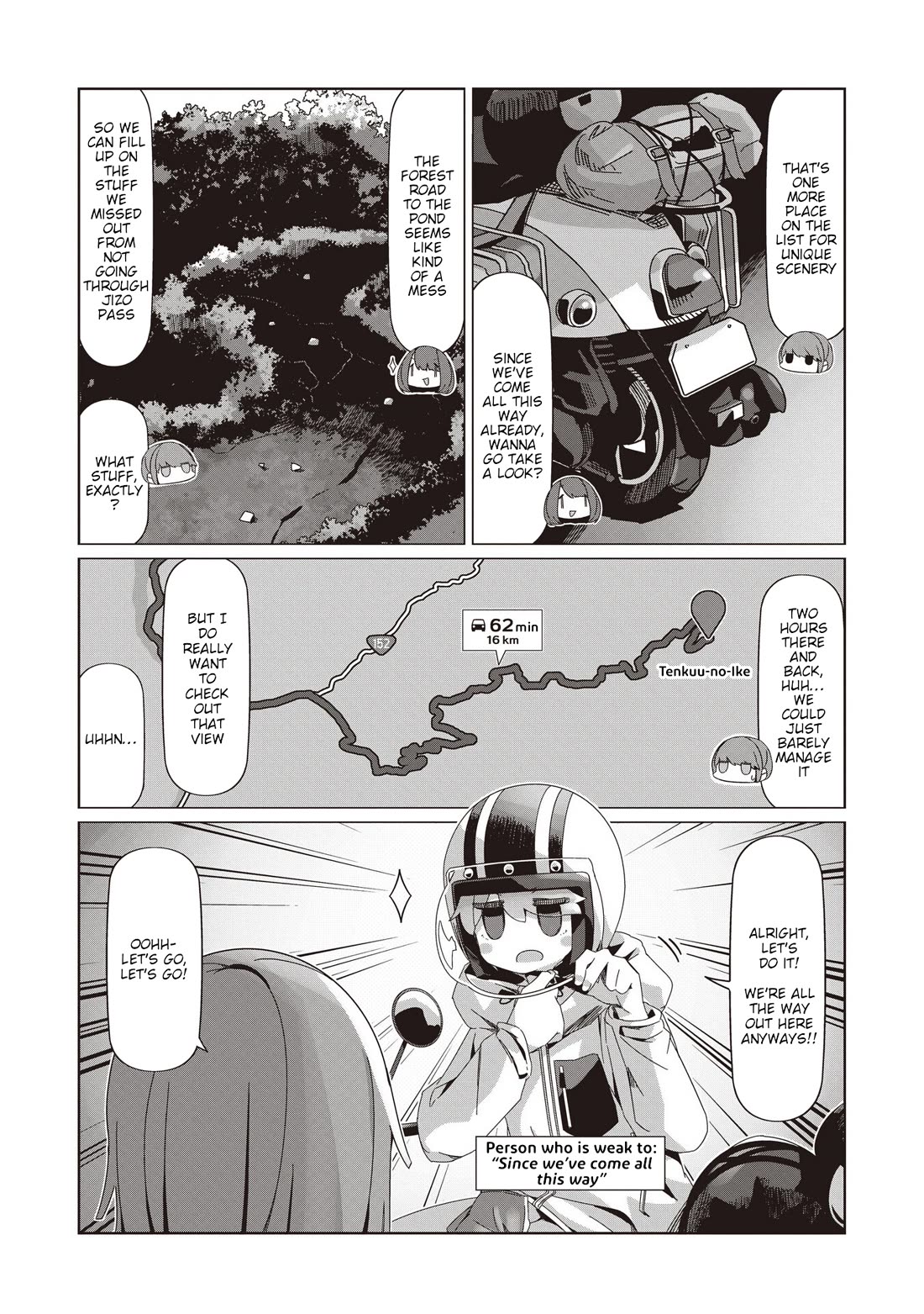 Yurucamp Chapter 104 page 19 - Chapter 104: No Passage Beyond This Point