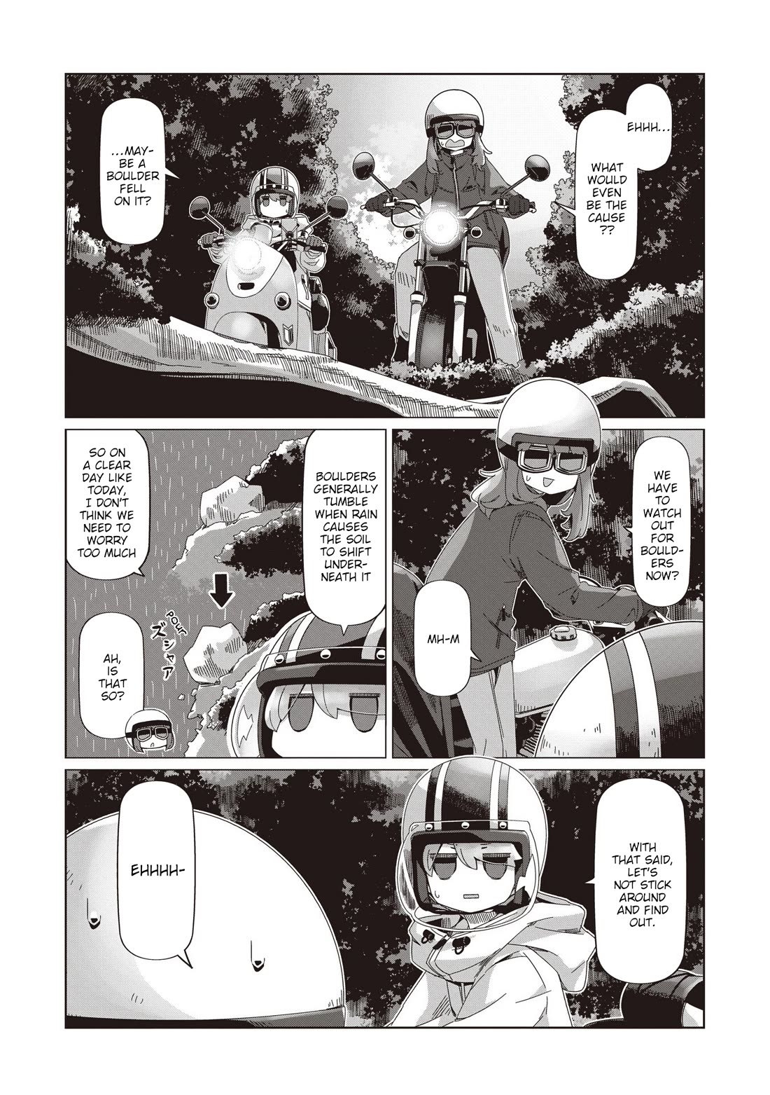 Yurucamp Chapter 104 page 24 - Chapter 104: No Passage Beyond This Point