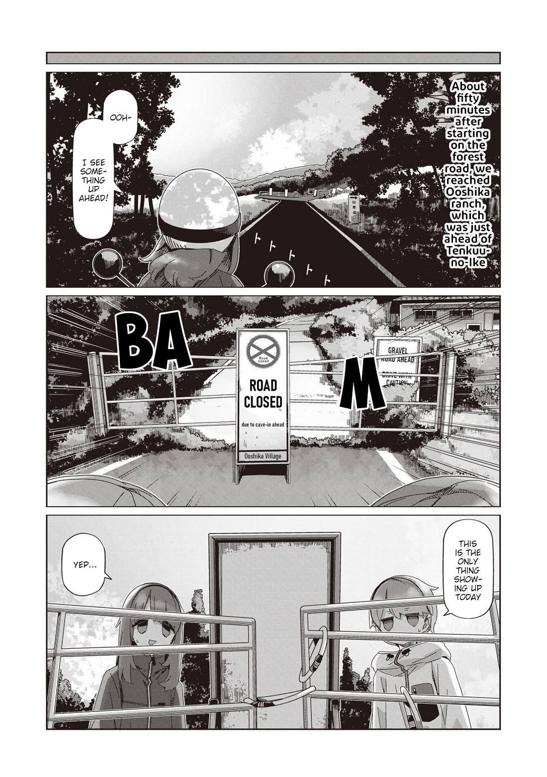 Yurucamp Chapter 104 page 25 - Chapter 104: No Passage Beyond This Point