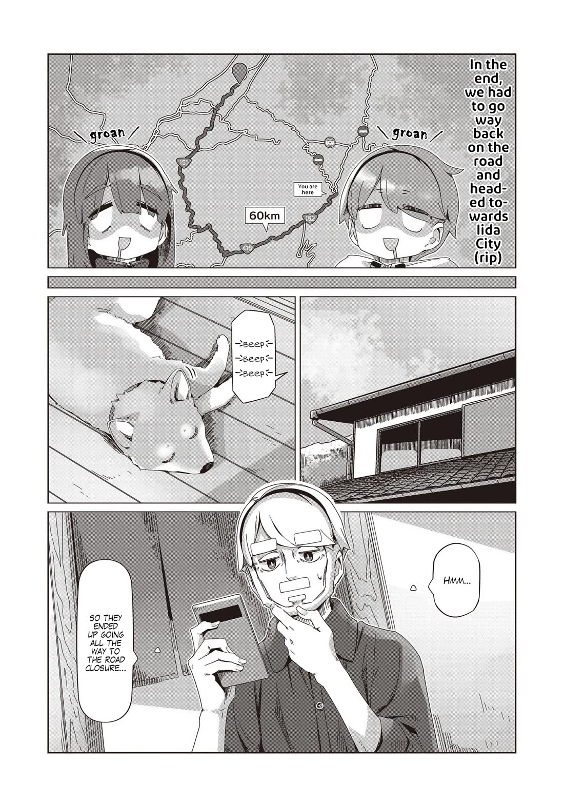 Yurucamp Chapter 104 page 8 - Chapter 104: No Passage Beyond This Point