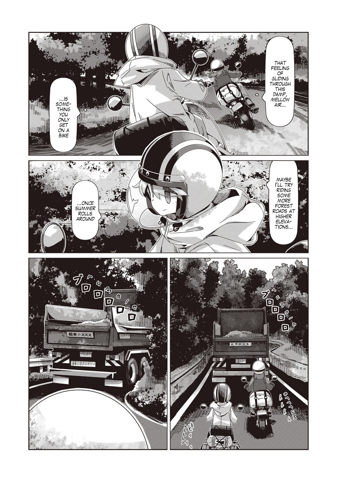 Yurucamp Chapter 105 page 11 - Chapter 105: Full Throttle!! 152 Touring