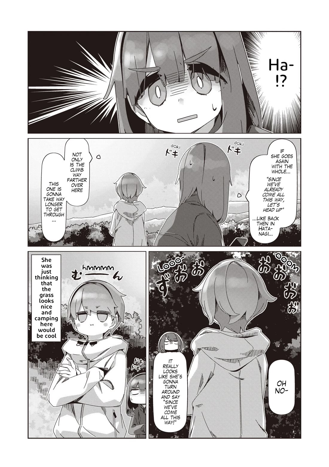 Yurucamp Chapter 105 page 2 - Chapter 105: Full Throttle!! 152 Touring