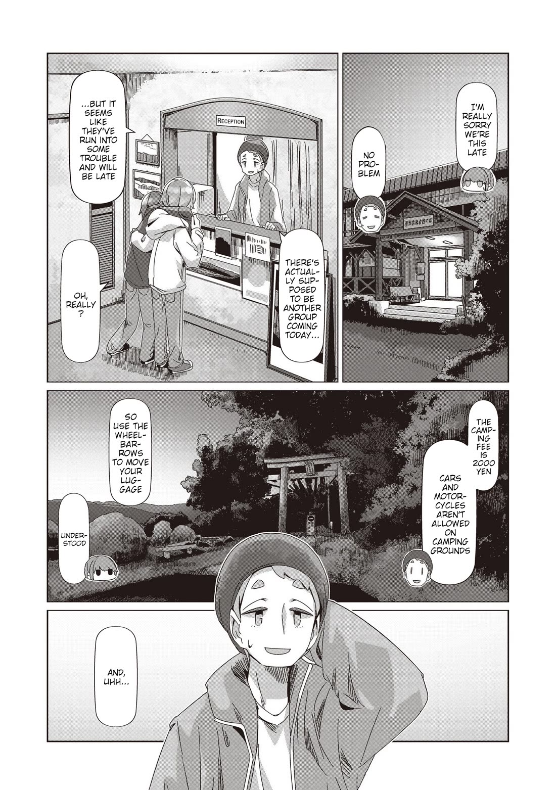 Yurucamp Chapter 106: Kayano Plateau And Corner-Cutting Meal thumbnail