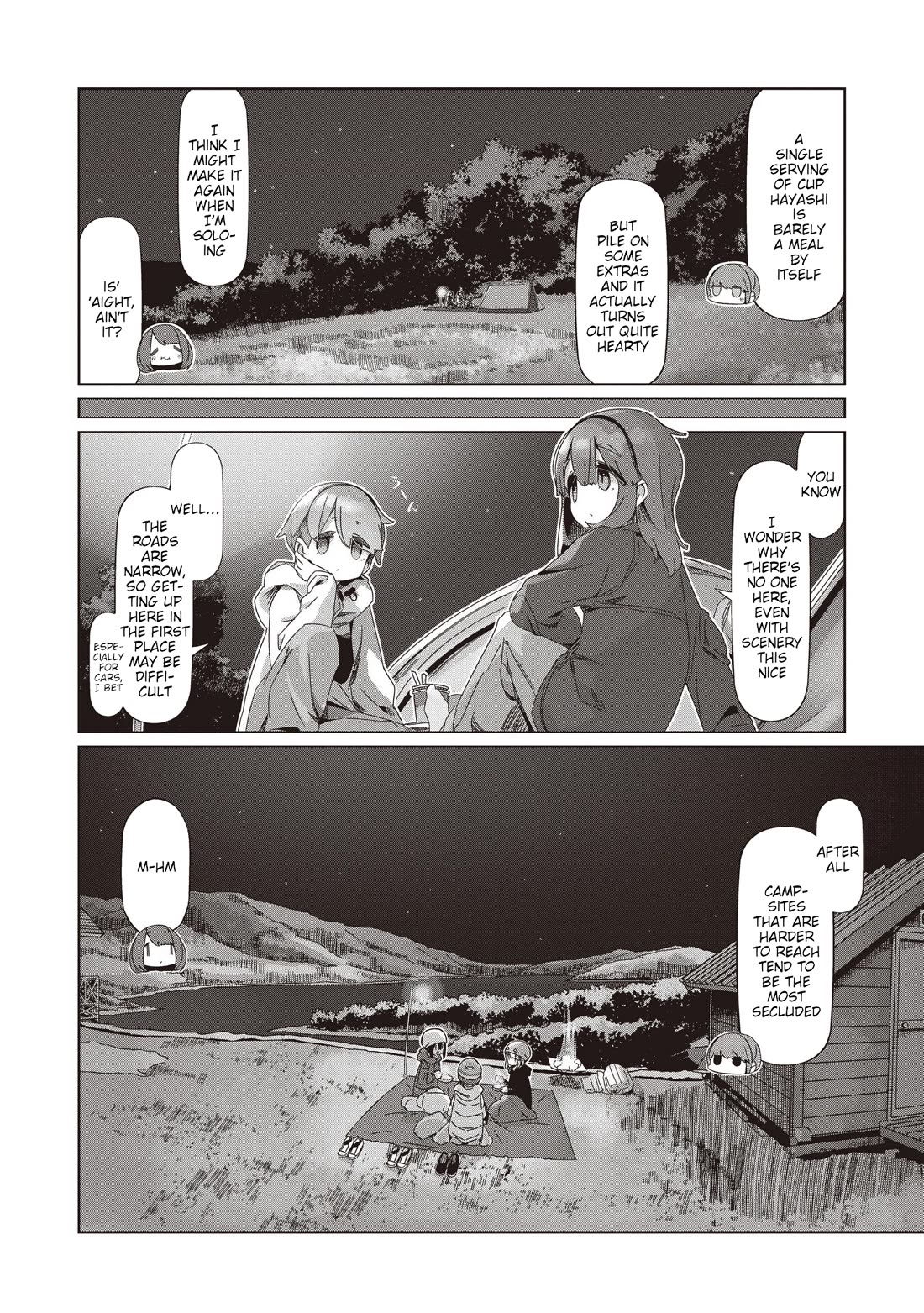 Yurucamp Chapter 106 page 13 - Chapter 106: Kayano Plateau And Corner-Cutting Meal