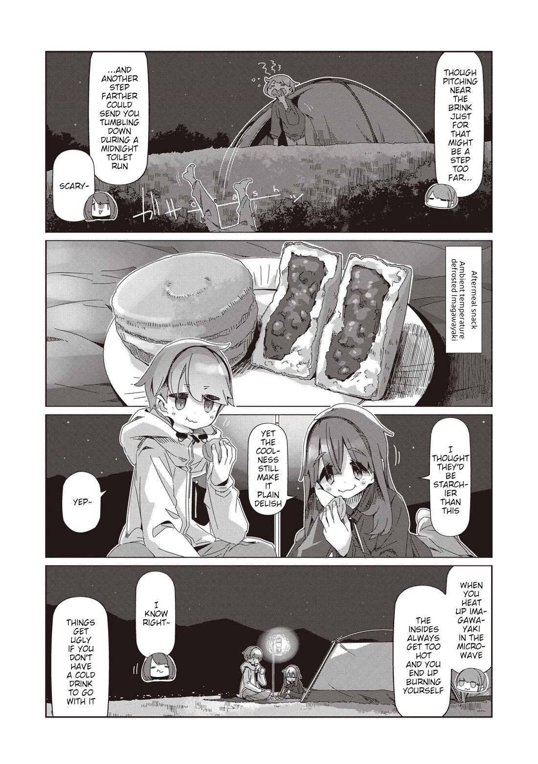 Yurucamp Chapter 106 page 15 - Chapter 106: Kayano Plateau And Corner-Cutting Meal