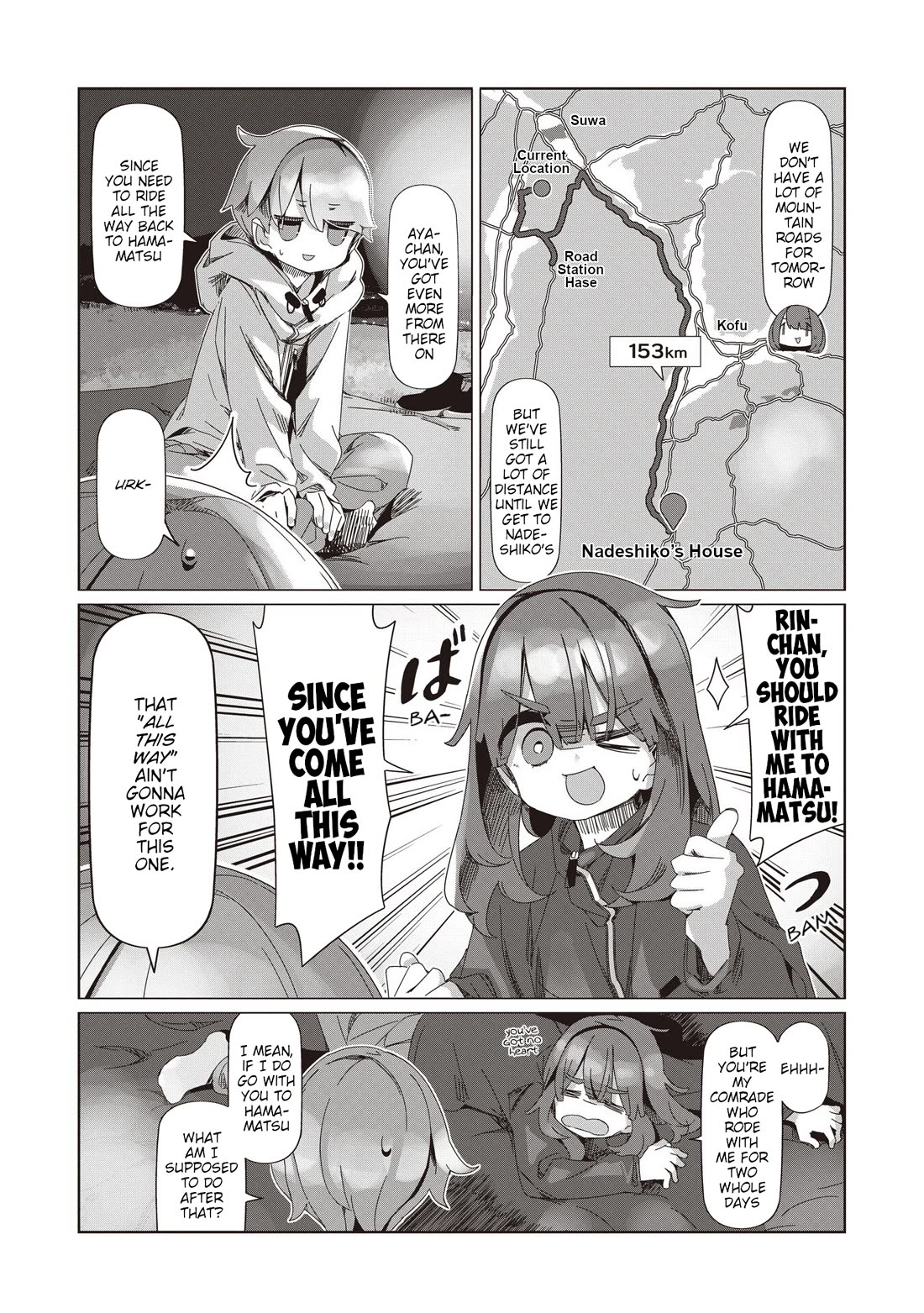 Yurucamp Chapter 106 page 18 - Chapter 106: Kayano Plateau And Corner-Cutting Meal