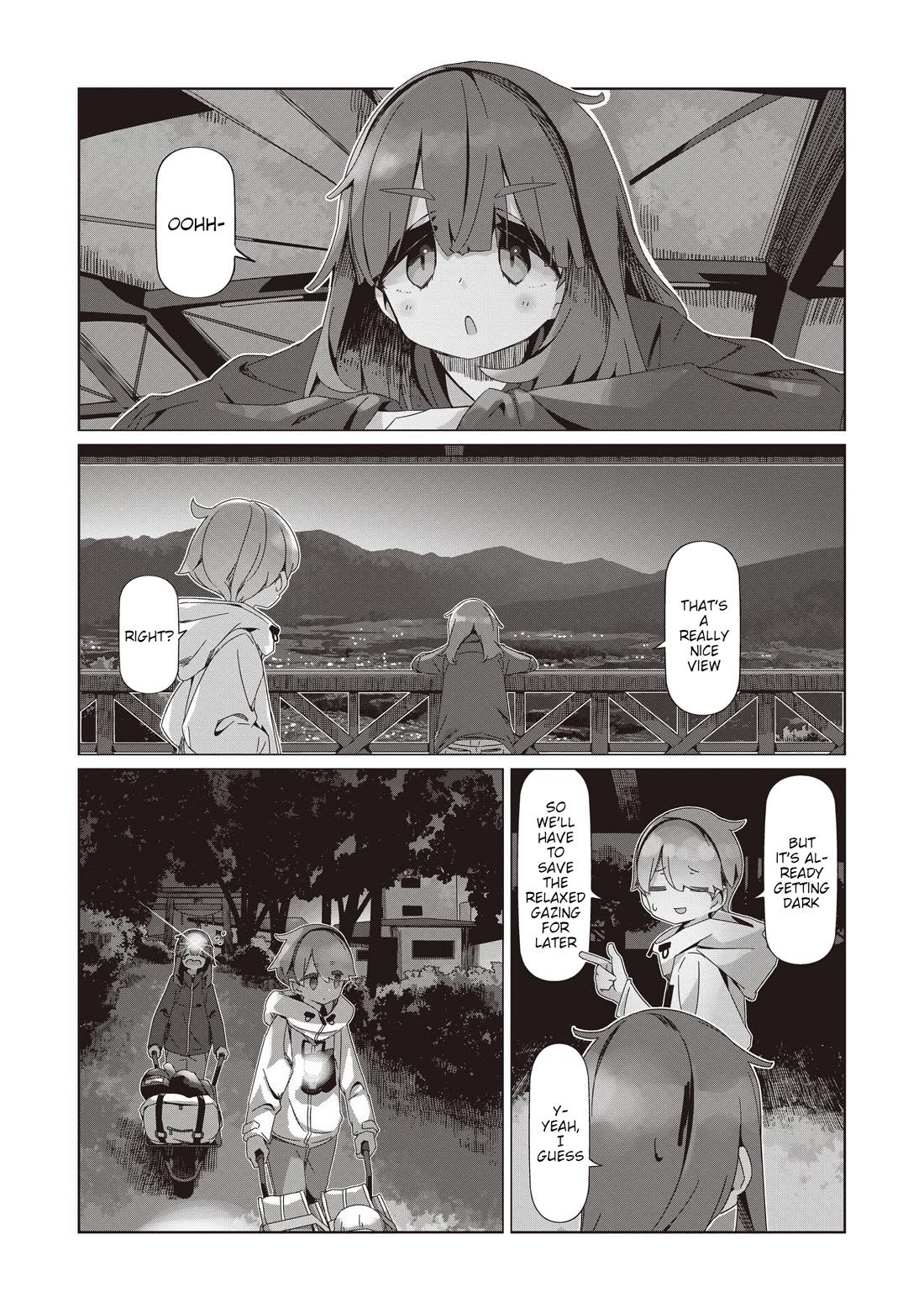 Yurucamp Chapter 106 page 5 - Chapter 106: Kayano Plateau And Corner-Cutting Meal