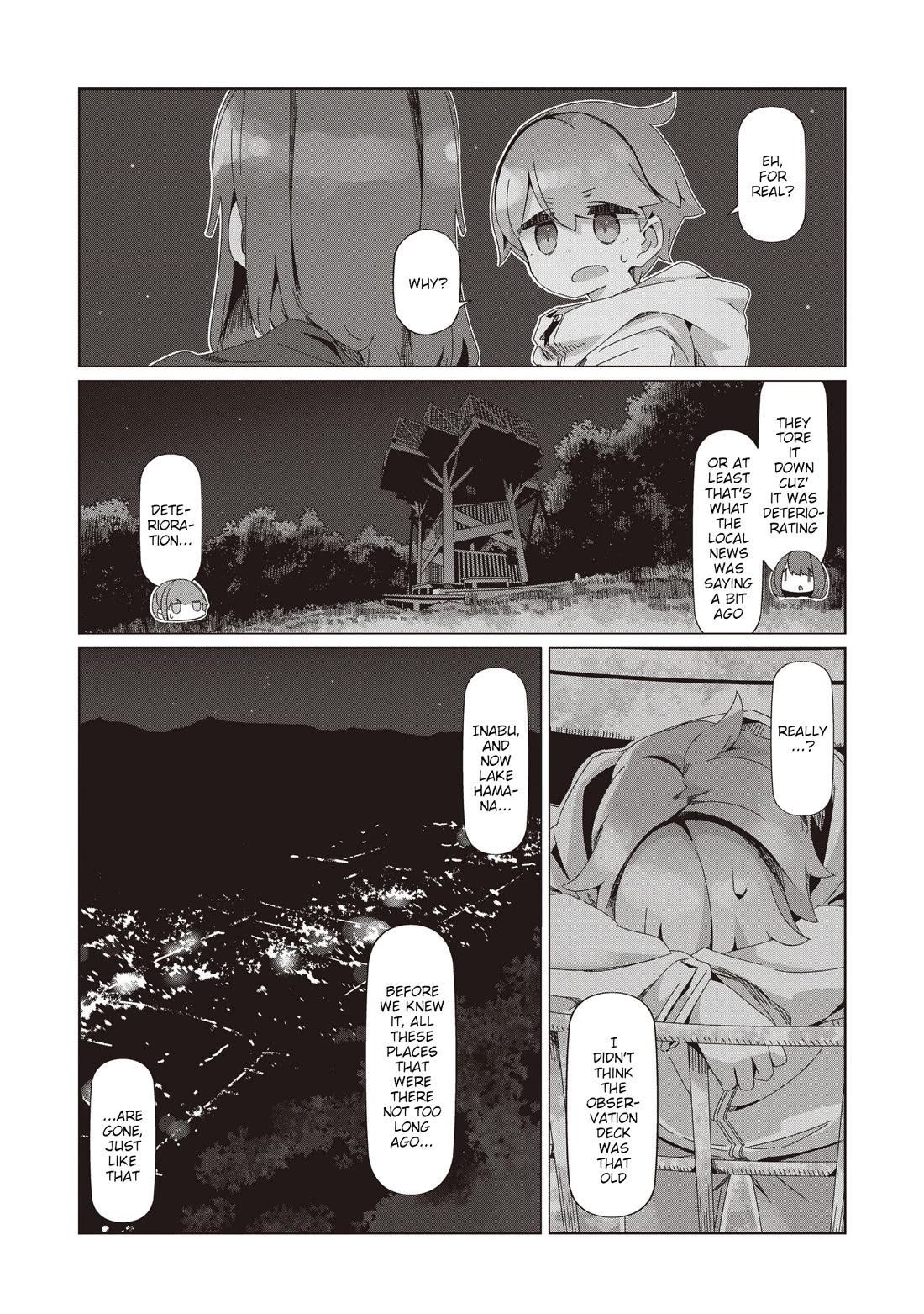 Yurucamp Chapter 108 page 3 - Chapter 108: A Little More To Lake Suwa