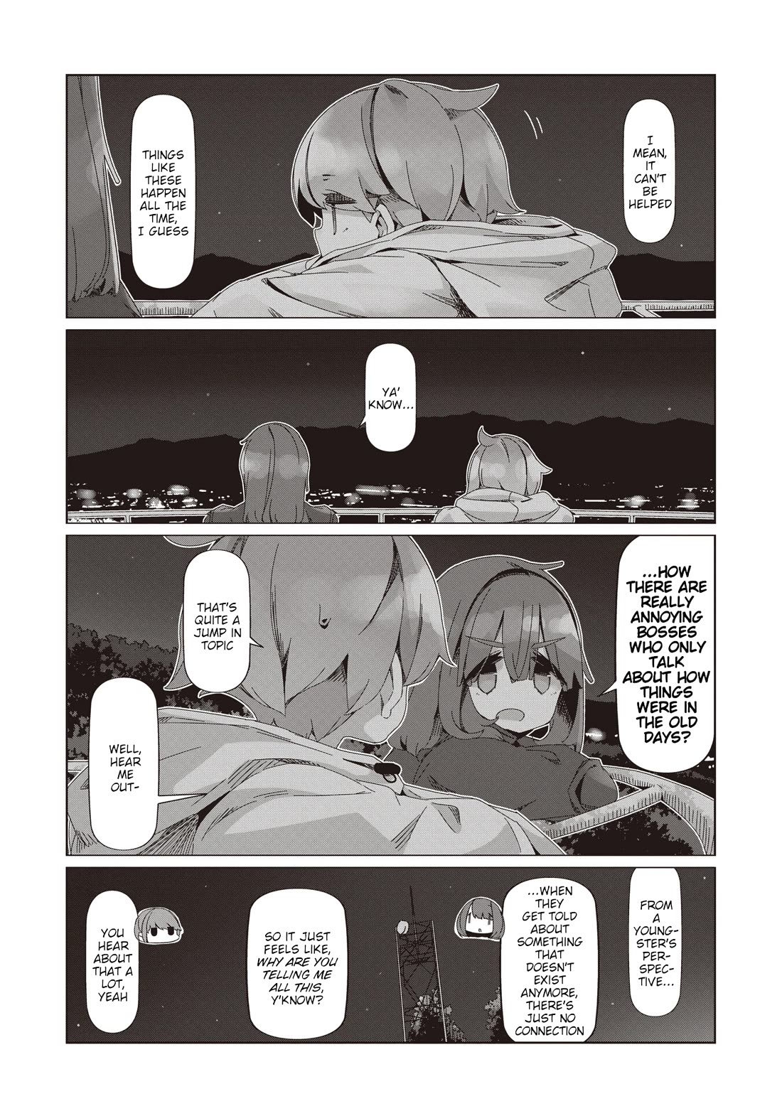 Yurucamp Chapter 108 page 4 - Chapter 108: A Little More To Lake Suwa