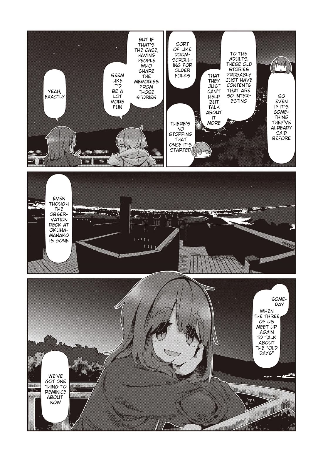 Yurucamp Chapter 108 page 5 - Chapter 108: A Little More To Lake Suwa