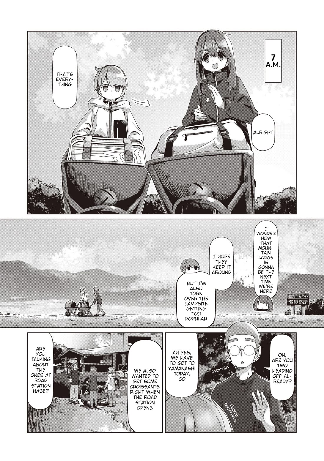 Yurucamp Chapter 108 page 7 - Chapter 108: A Little More To Lake Suwa