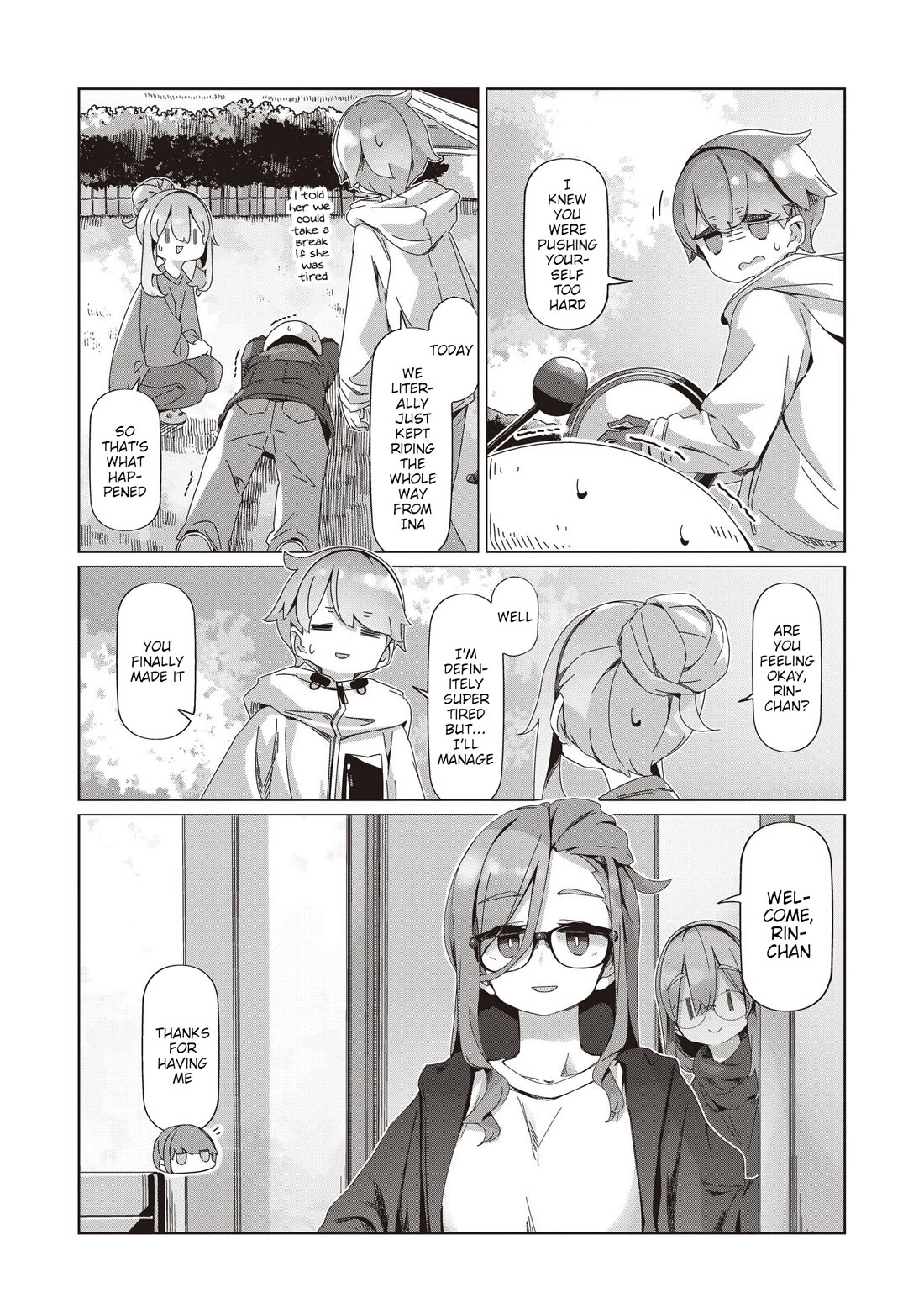 Yurucamp Chapter 109 page 12 - Chapter 109: Around The Gyoza Nabe
