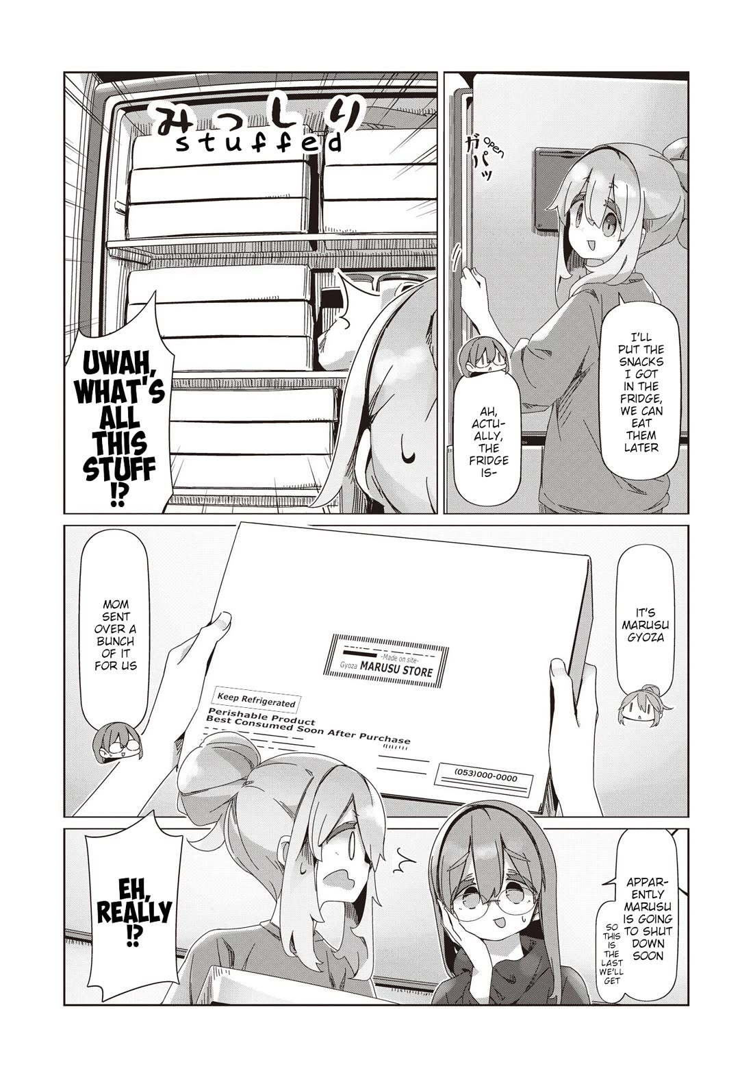 Yurucamp Chapter 109 page 7 - Chapter 109: Around The Gyoza Nabe