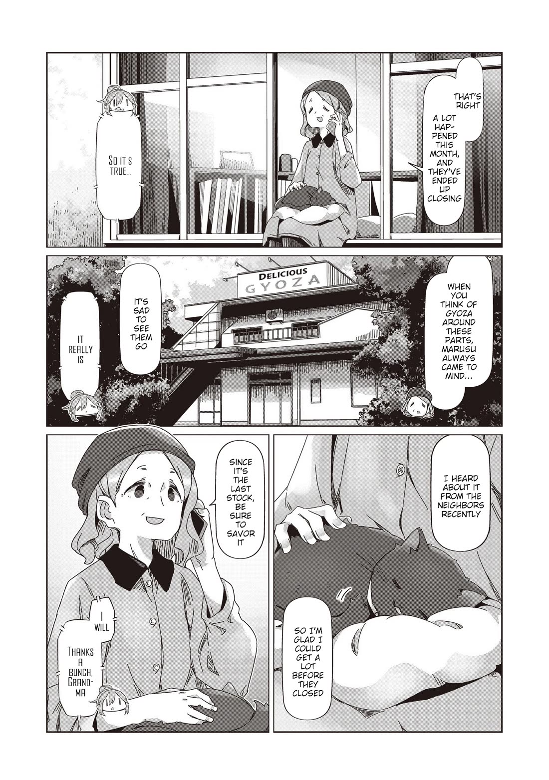 Yurucamp Chapter 109 page 8 - Chapter 109: Around The Gyoza Nabe