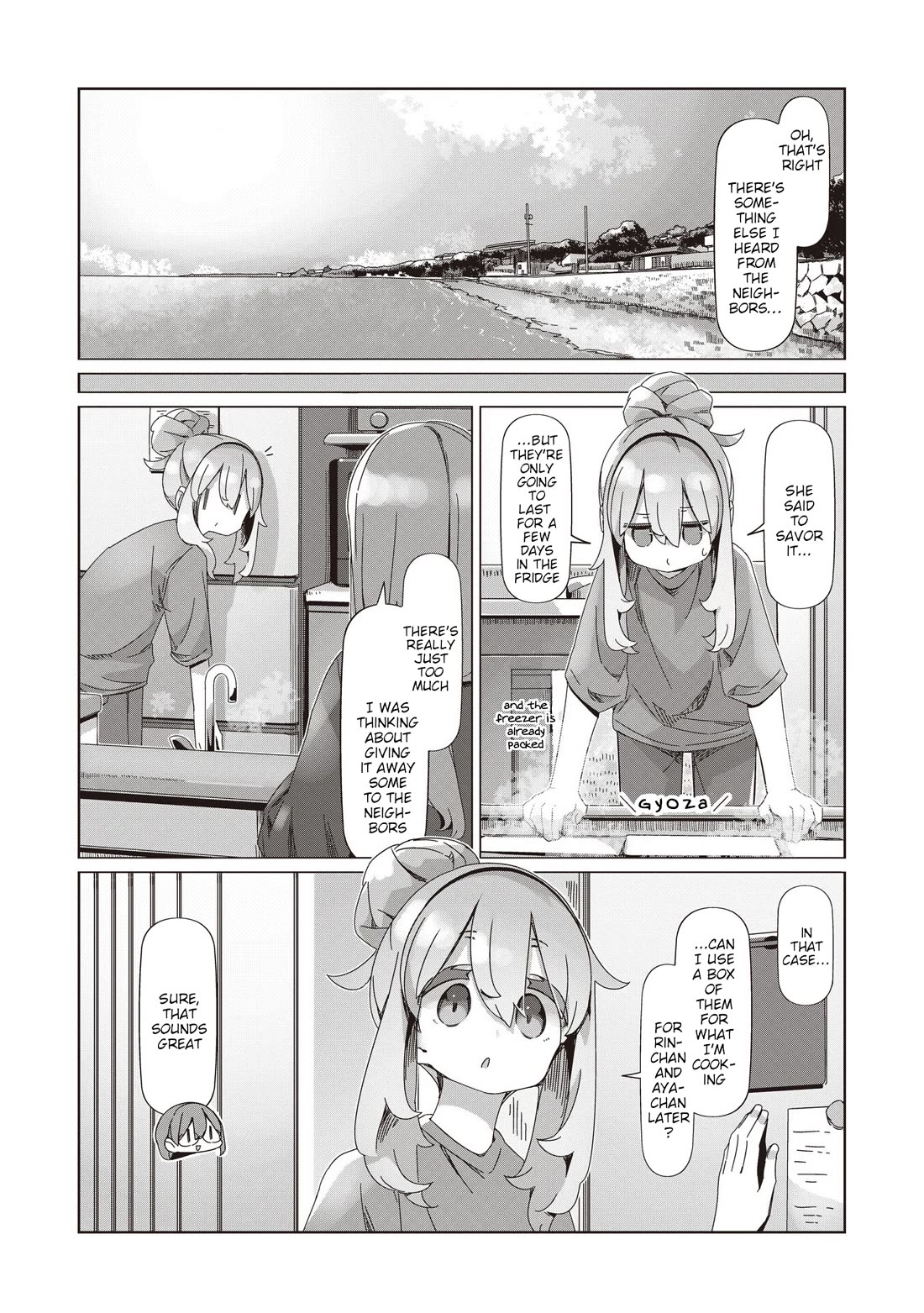Yurucamp Chapter 109 page 9 - Chapter 109: Around The Gyoza Nabe