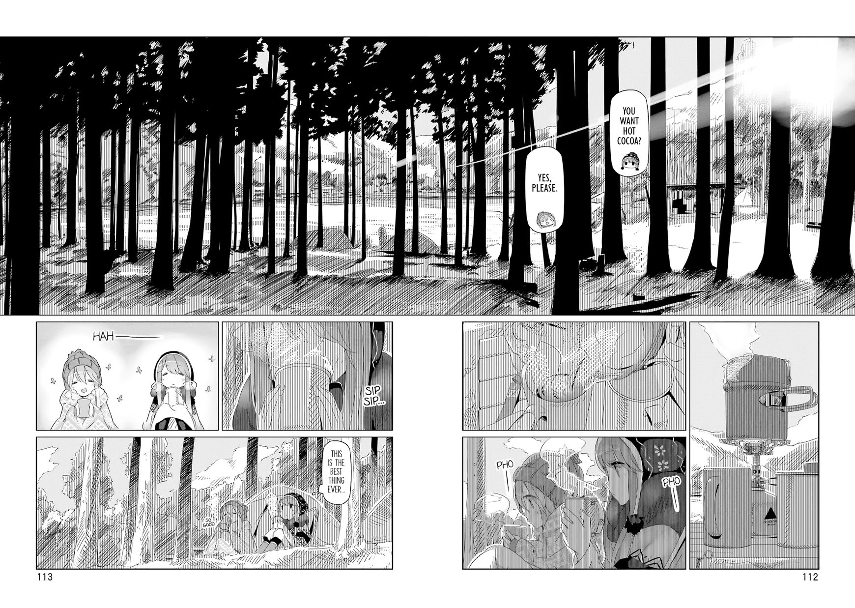 Yurucamp Chapter 11 page 10 - Chapter 11 : Winter Camping and Lake Shibire
