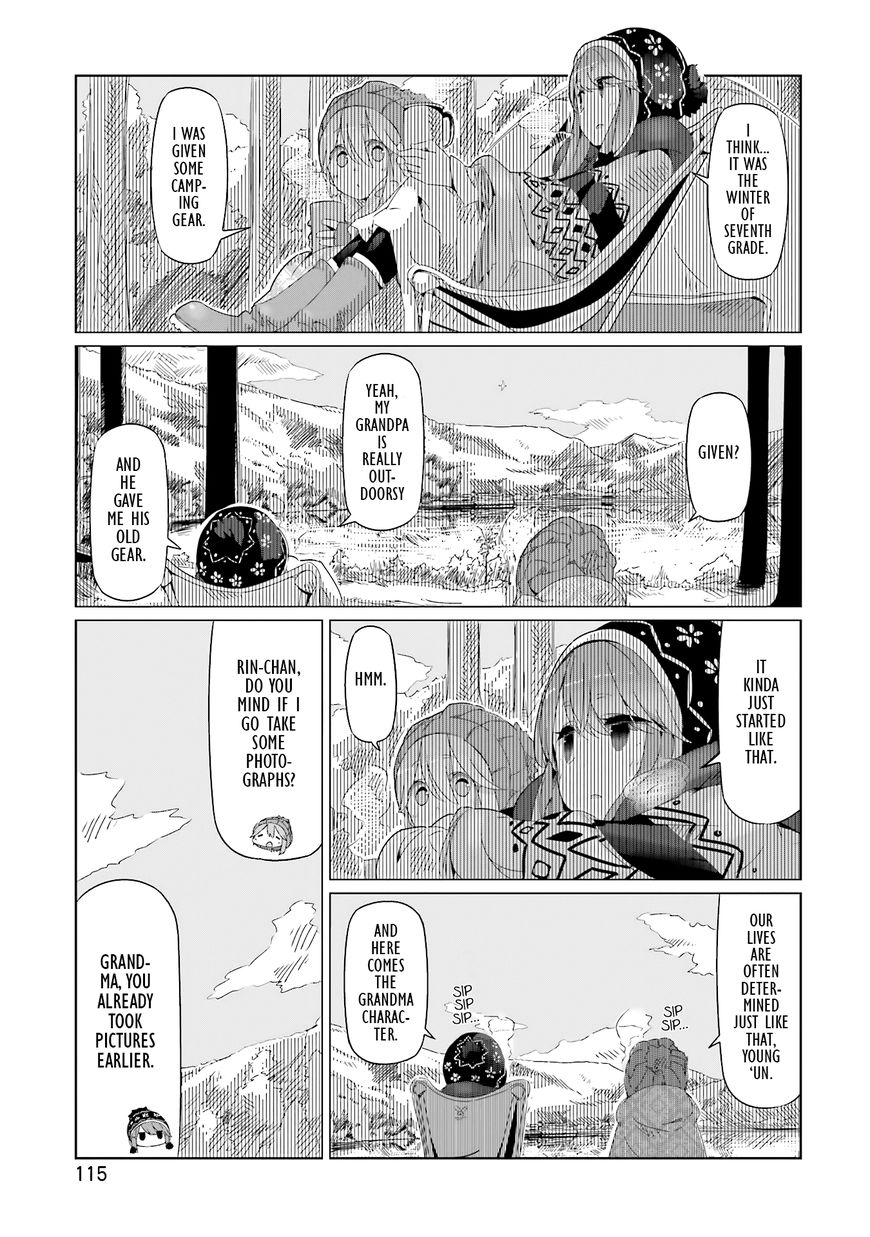 Yurucamp Chapter 11 page 12 - Chapter 11 : Winter Camping and Lake Shibire