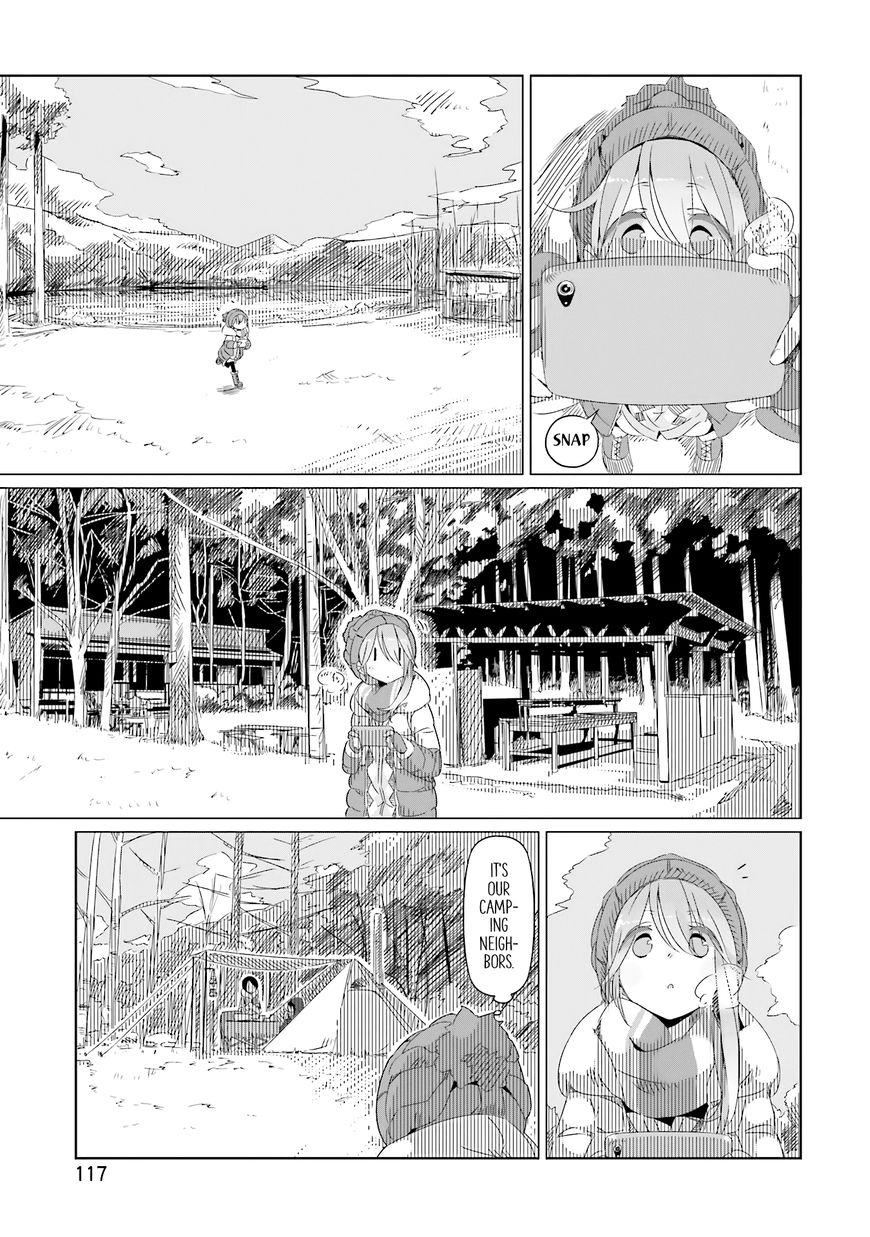 Yurucamp Chapter 11 page 14 - Chapter 11 : Winter Camping and Lake Shibire