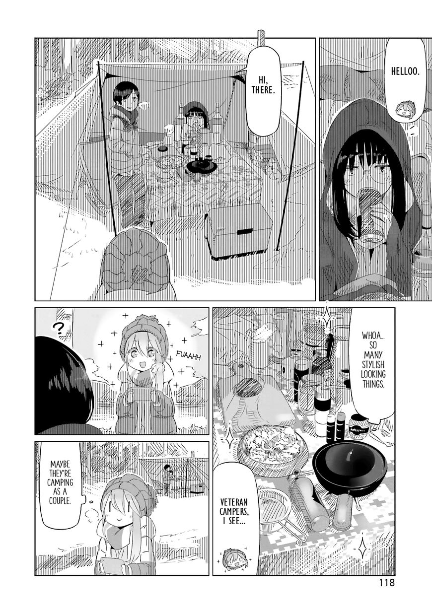 Yurucamp Chapter 11 page 15 - Chapter 11 : Winter Camping and Lake Shibire