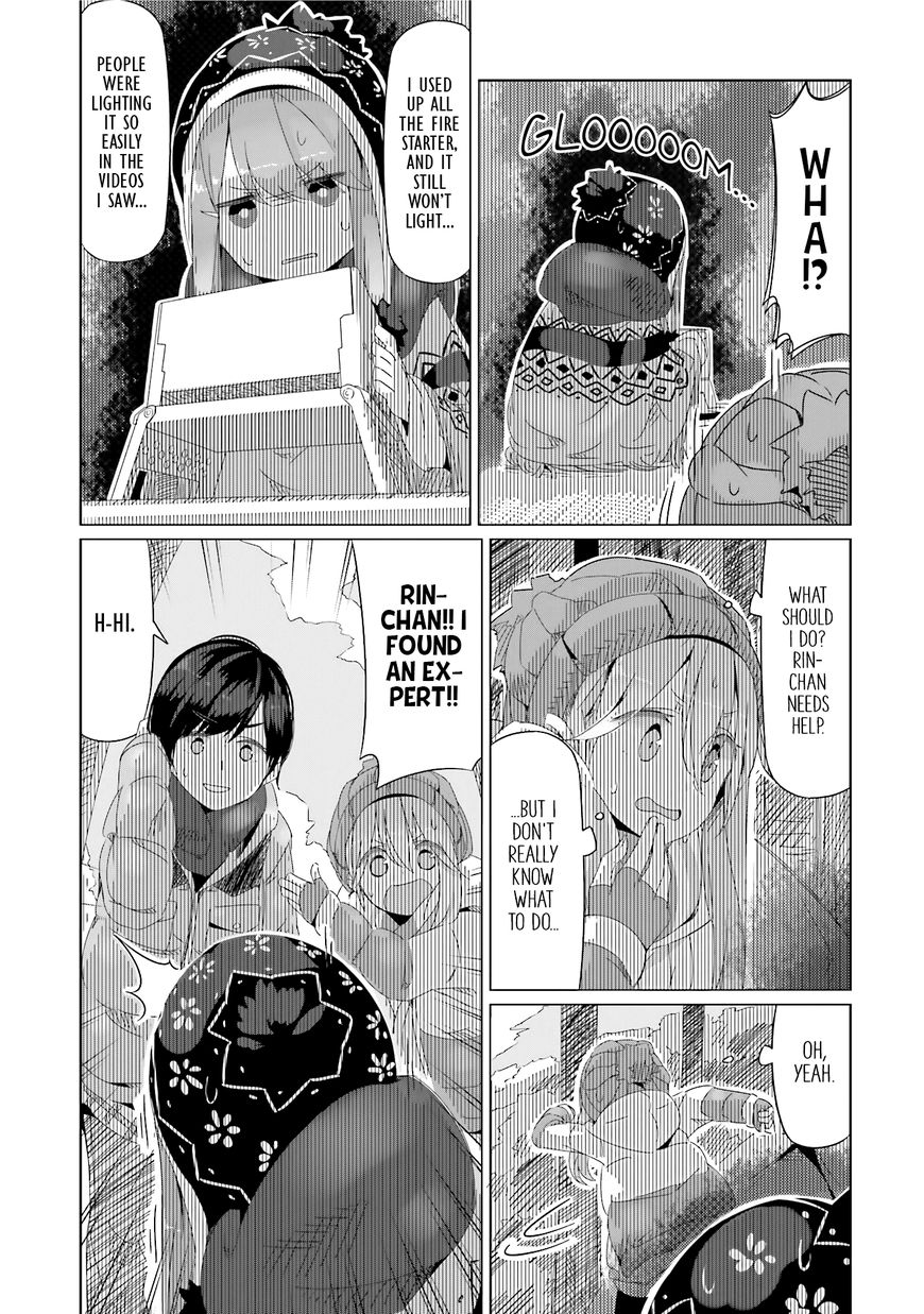 Yurucamp Chapter 11 page 18 - Chapter 11 : Winter Camping and Lake Shibire