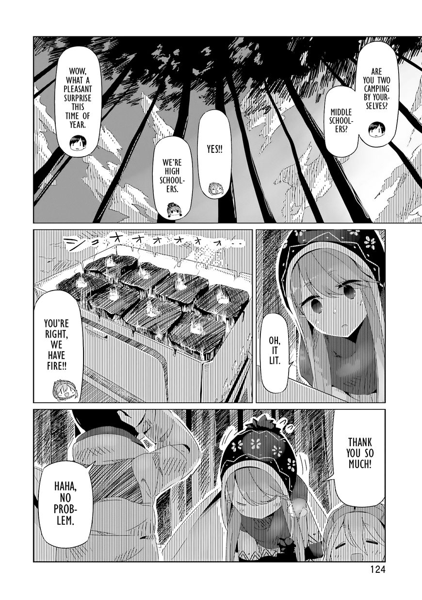 Yurucamp Chapter 11 page 21 - Chapter 11 : Winter Camping and Lake Shibire