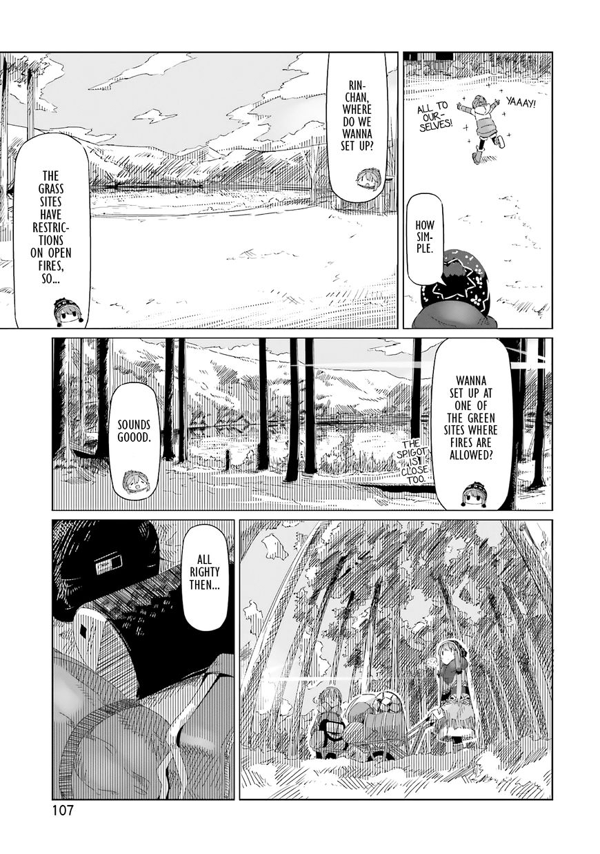 Yurucamp Chapter 11 page 5 - Chapter 11 : Winter Camping and Lake Shibire