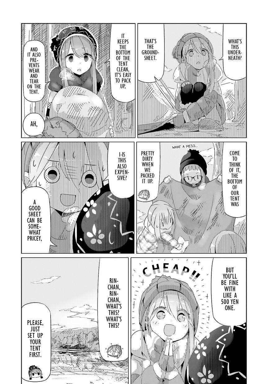 Yurucamp Chapter 11 page 8 - Chapter 11 : Winter Camping and Lake Shibire