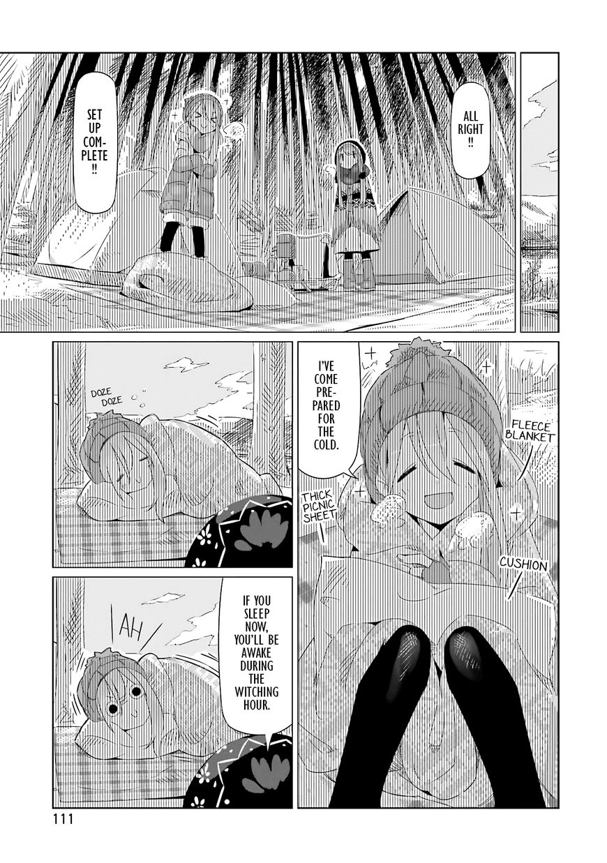 Yurucamp Chapter 11 page 9 - Chapter 11 : Winter Camping and Lake Shibire
