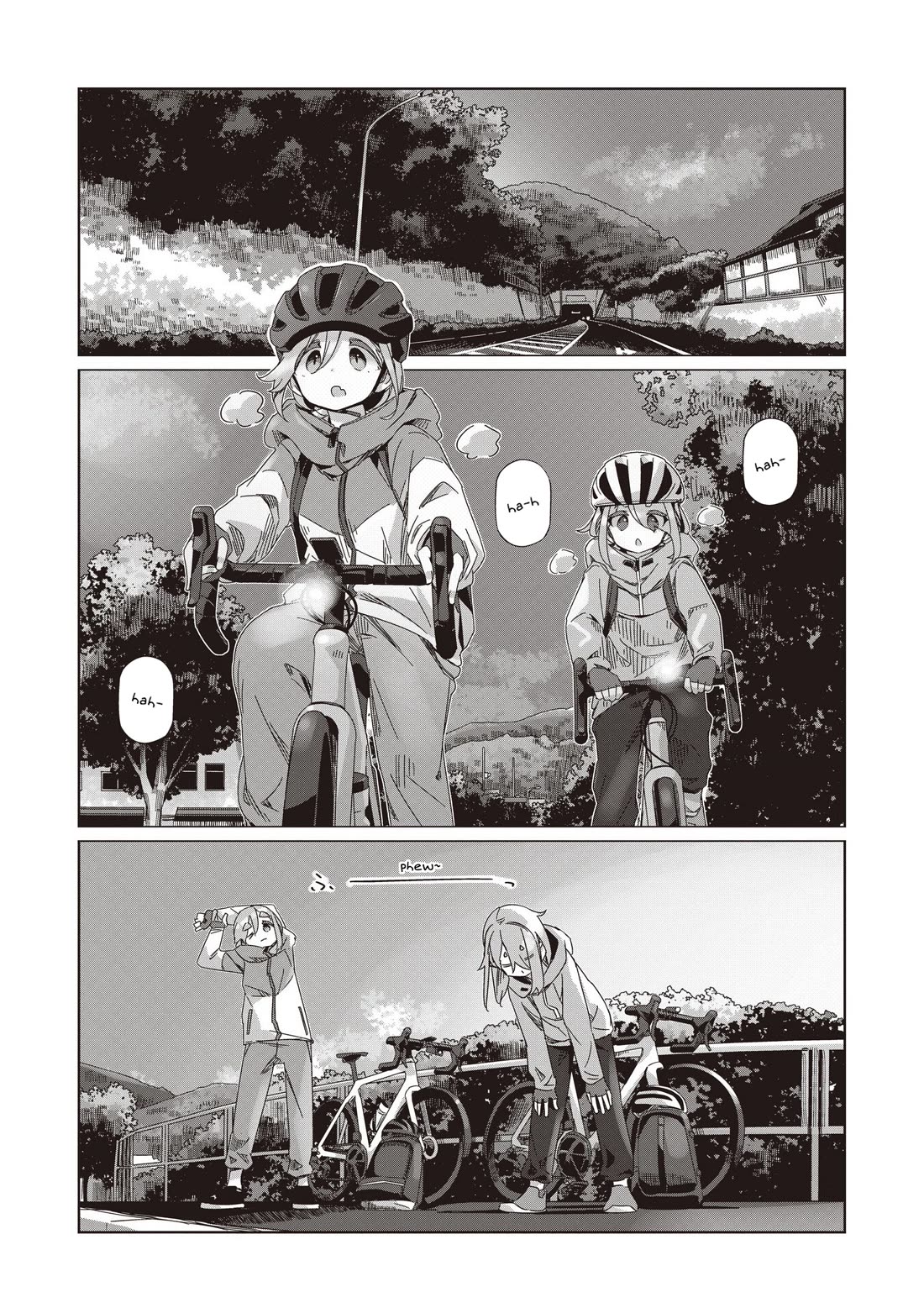 Yurucamp Chapter 110 page 1 - Chapter 110: Open For Business Even During Golden Week!