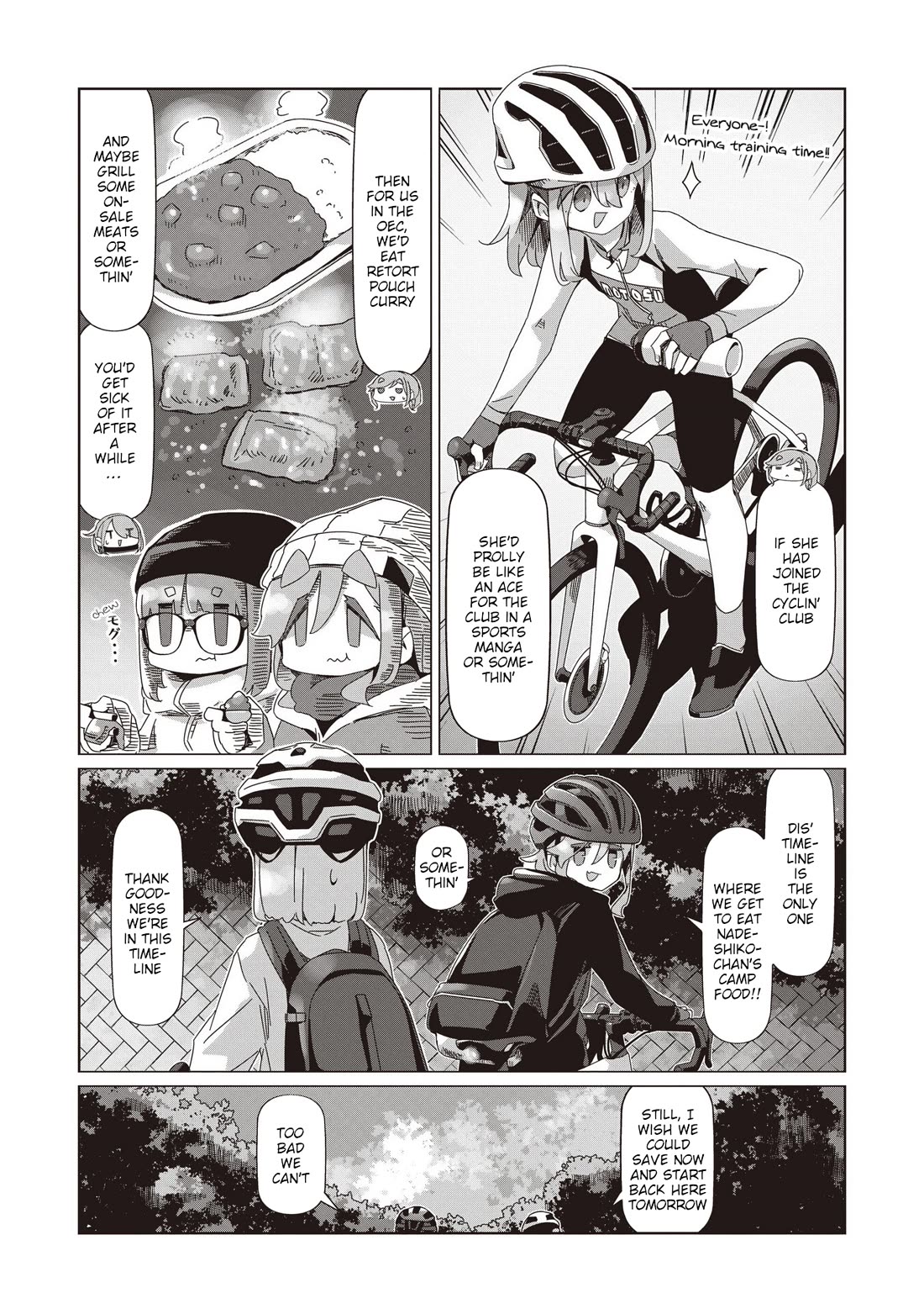 Yurucamp Chapter 110 page 13 - Chapter 110: Open For Business Even During Golden Week!