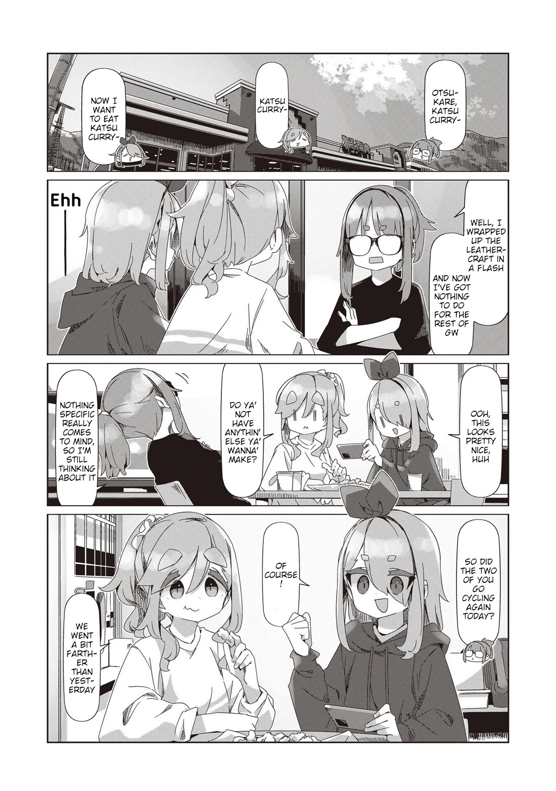 Yurucamp Chapter 110 page 14 - Chapter 110: Open For Business Even During Golden Week!