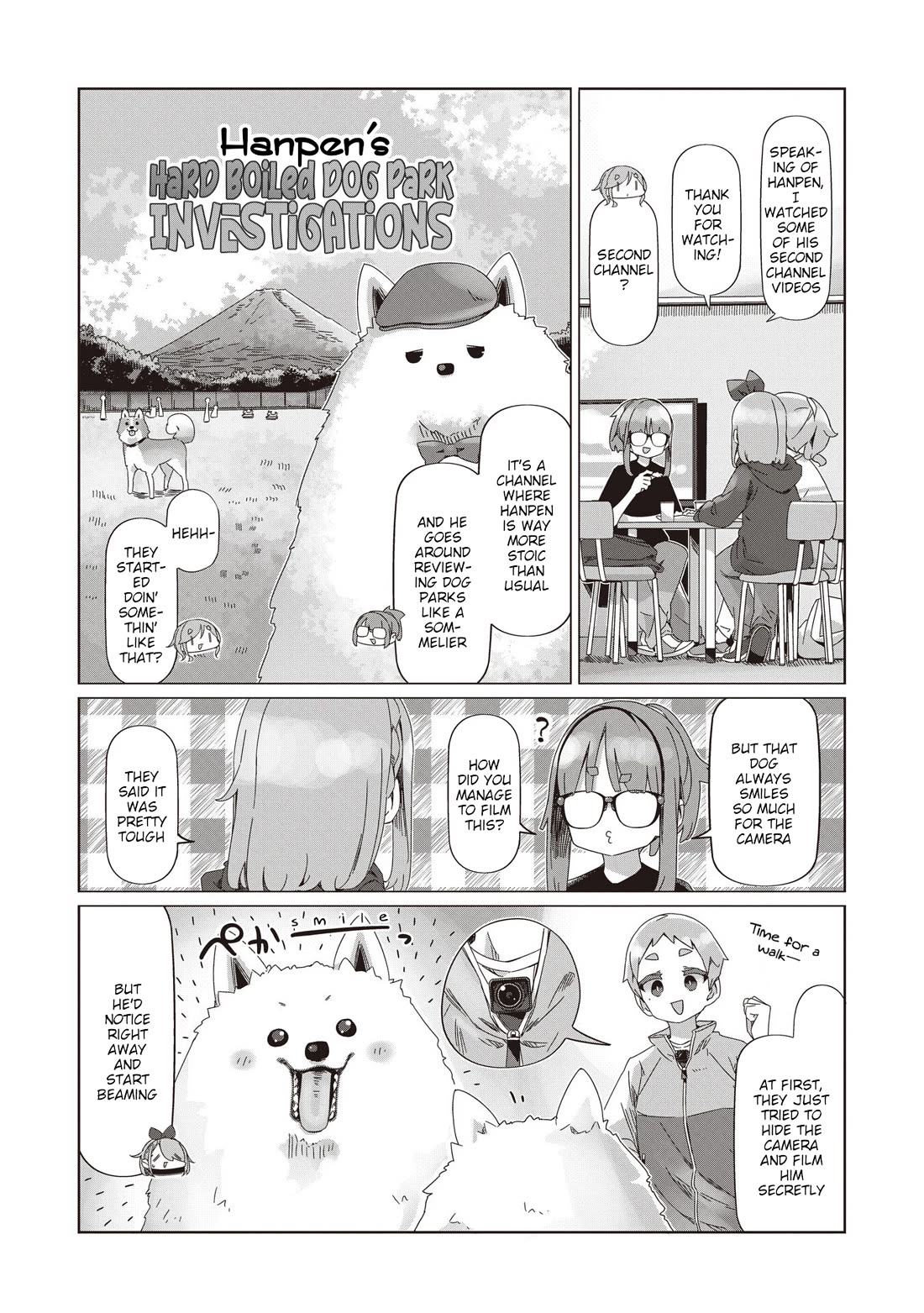 Yurucamp Chapter 110 page 16 - Chapter 110: Open For Business Even During Golden Week!
