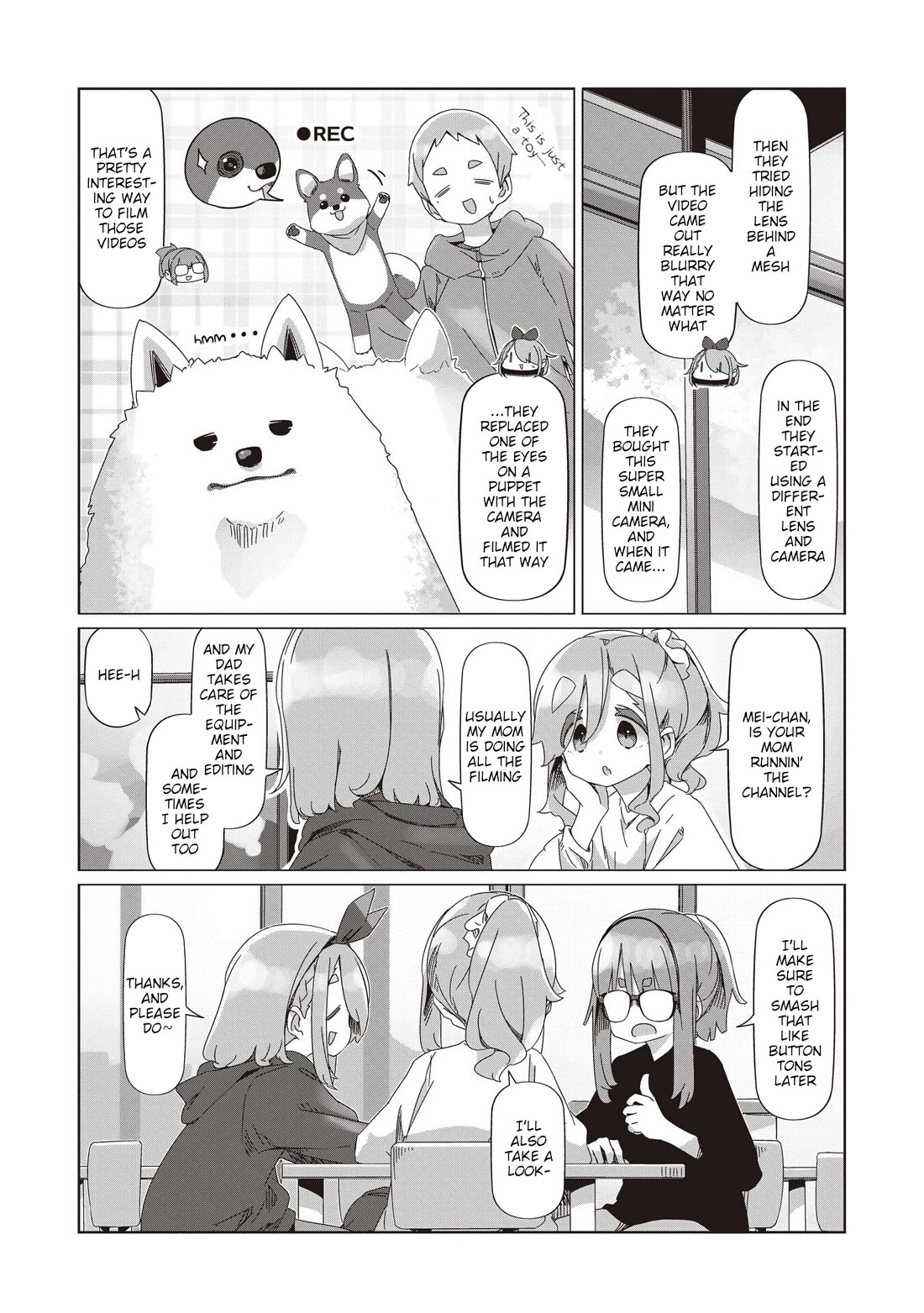 Yurucamp Chapter 110 page 17 - Chapter 110: Open For Business Even During Golden Week!